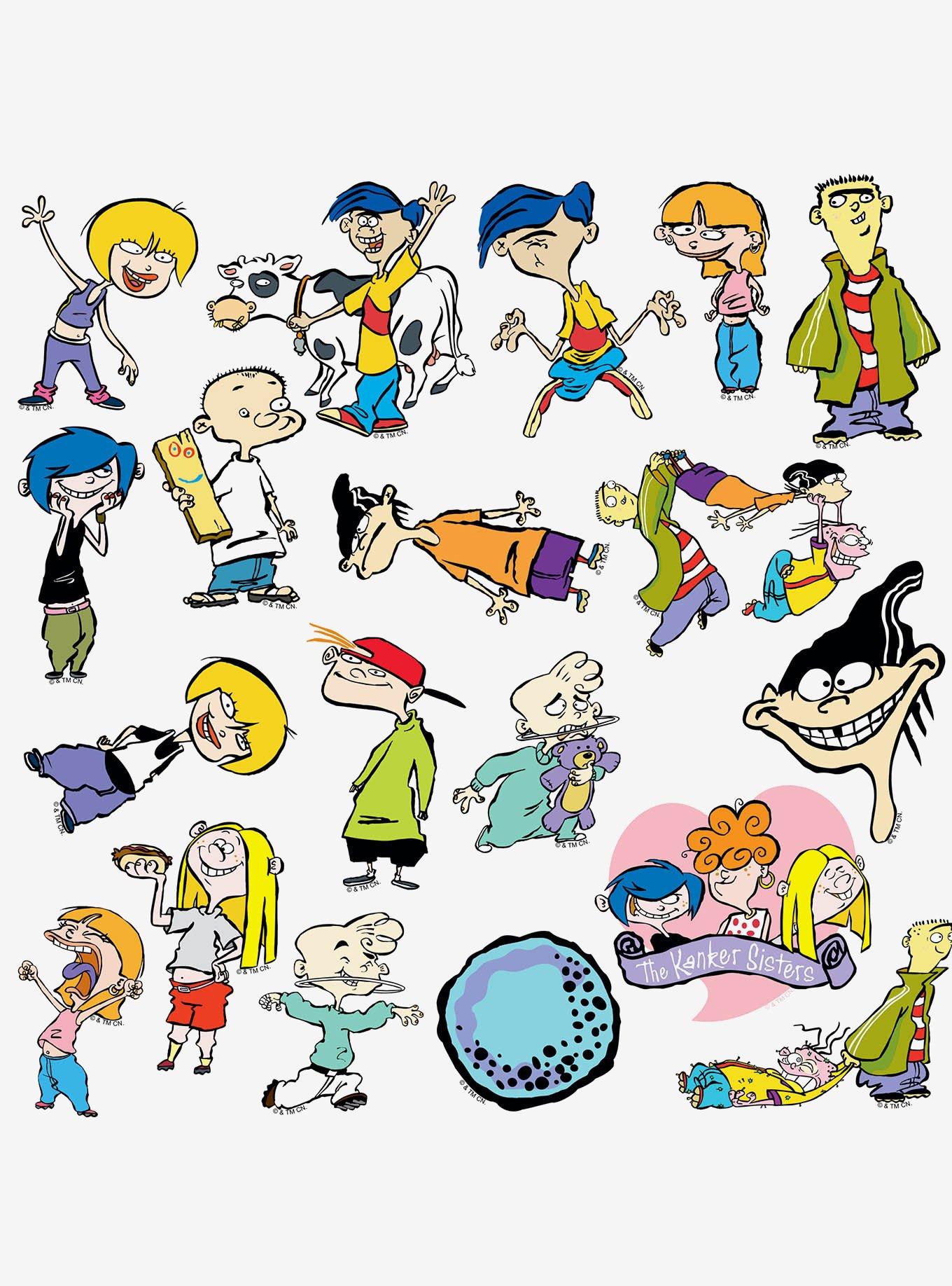 Ed Edd N Eddy 100ct Vinyl Stickers Variety Pack, , alternate
