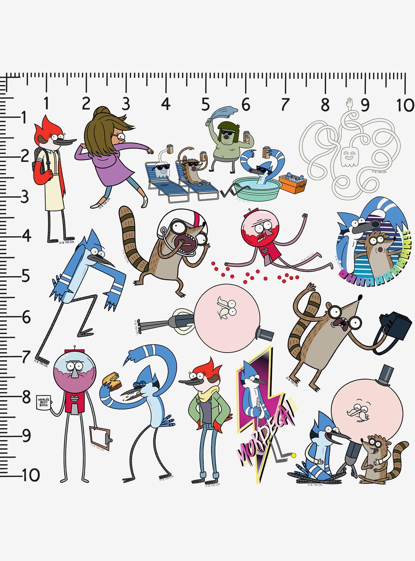Regular Show 100ct Vinyl Stickers Variety Pack, , alternate