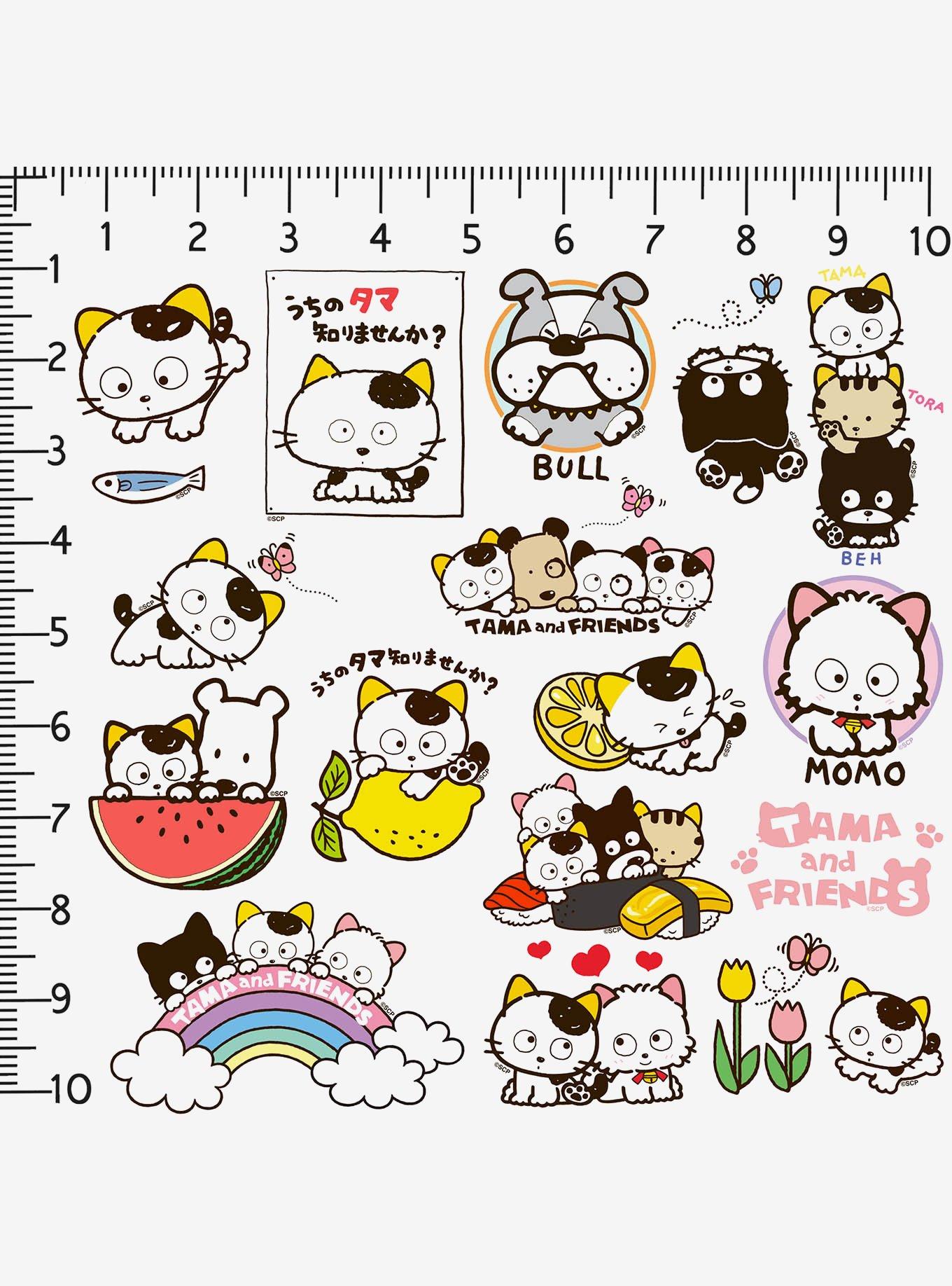 Tama and Friends 100ct Vinyl Stickers Variety Pack, , alternate