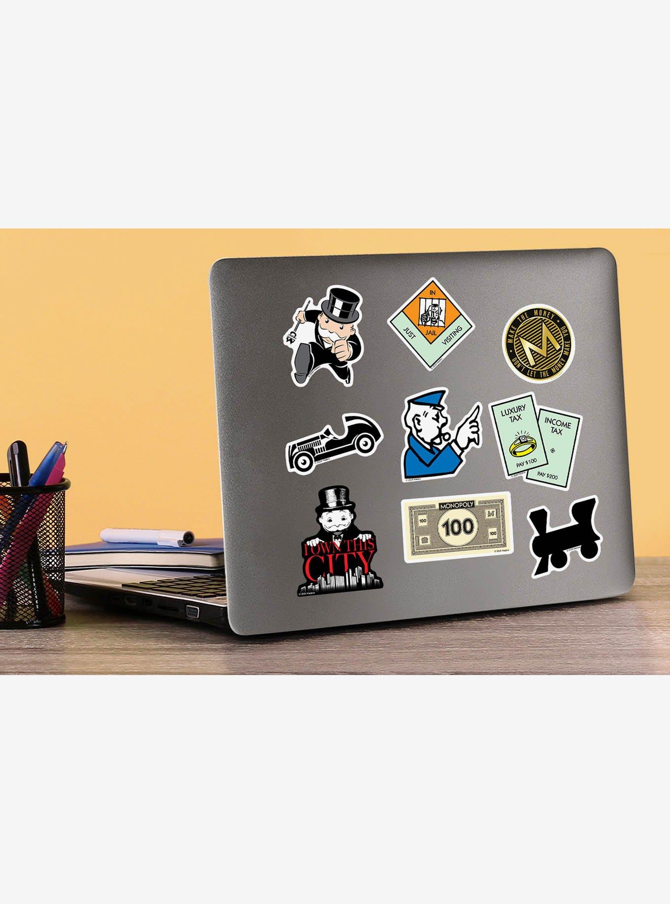 Monopoly 100ct Vinyl Stickers Variety Pack, , hi-res