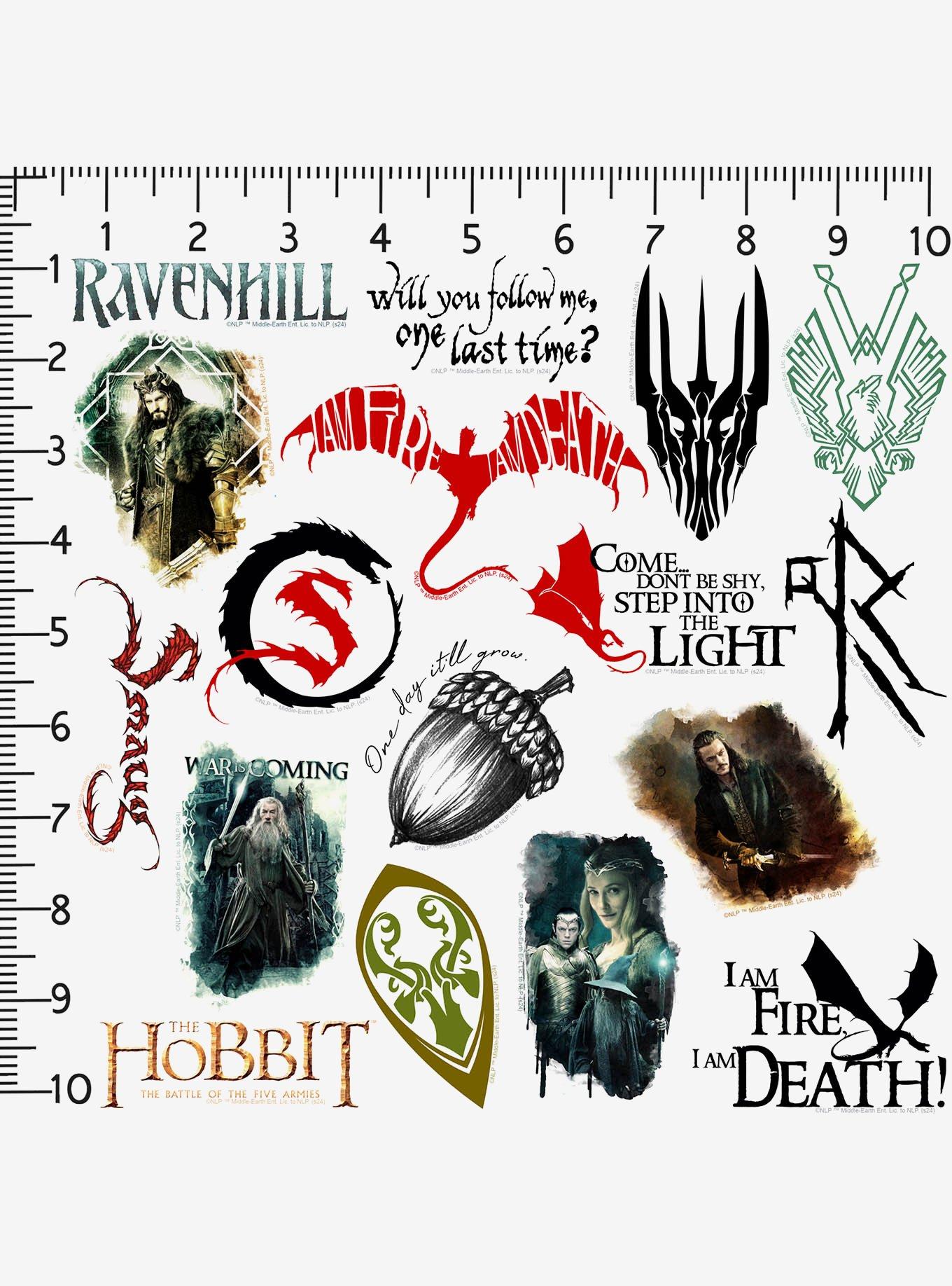 The Hobbit: Battle of the Five Armies 100ct Vinyl Stickers Variety Pack, , alternate