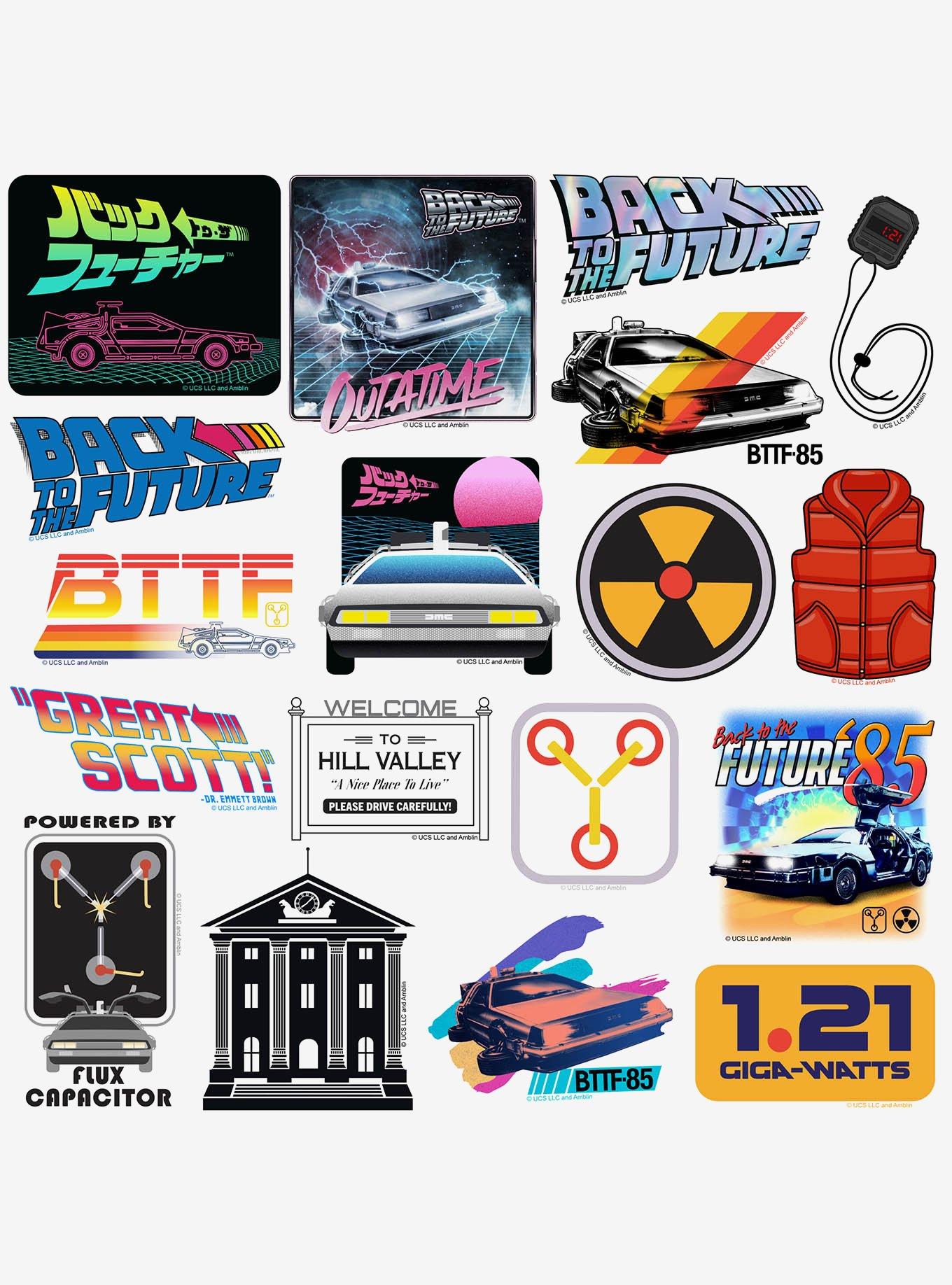 Back to the Future 100ct Vinyl Stickers Variety Pack, , alternate