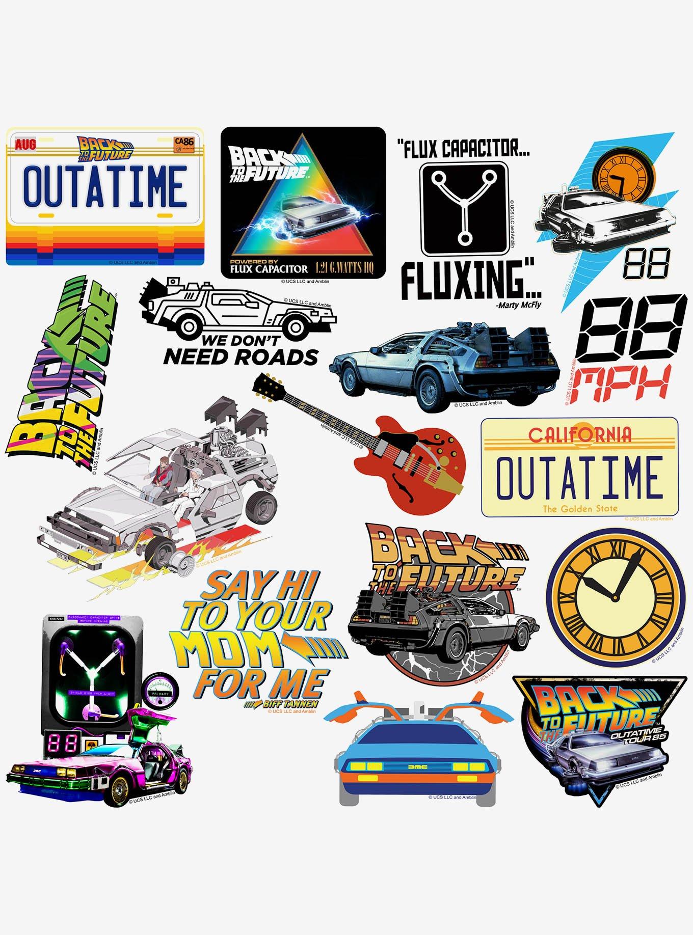 Back to the Future 100ct Vinyl Stickers Variety Pack, , alternate