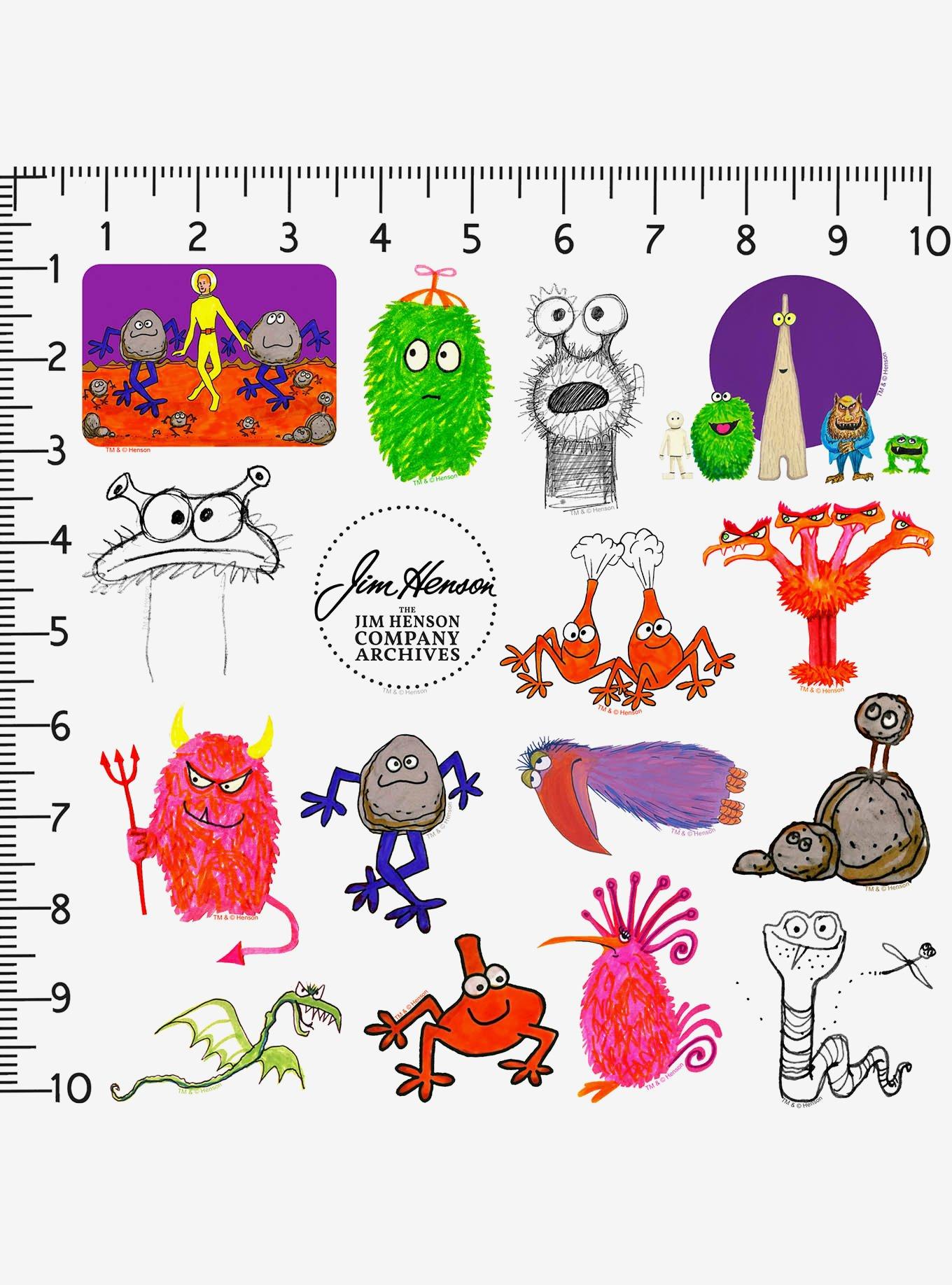 Jim Henson Signature Collection 100ct Vinyl Stickers Variety Pack, , alternate