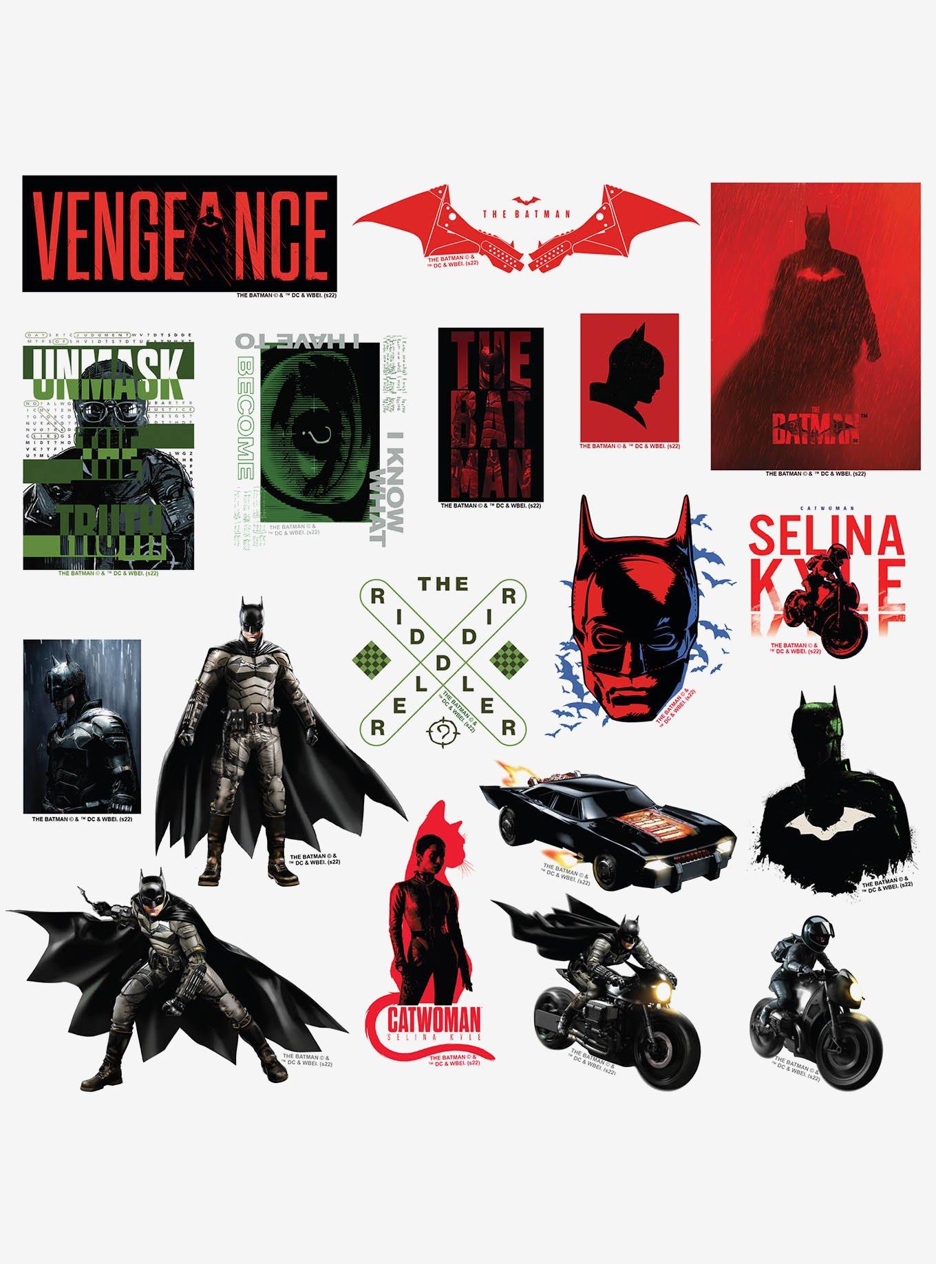 DC Comics The Batman (2022) 100ct Vinyl Stickers Variety Pack, , alternate