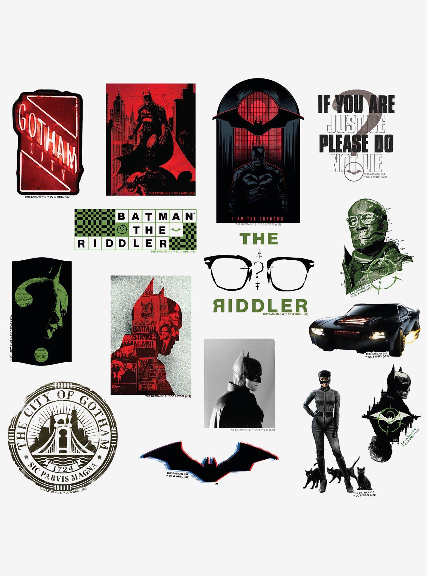 DC Comics The Batman (2022) 100ct Vinyl Stickers Variety Pack, , alternate