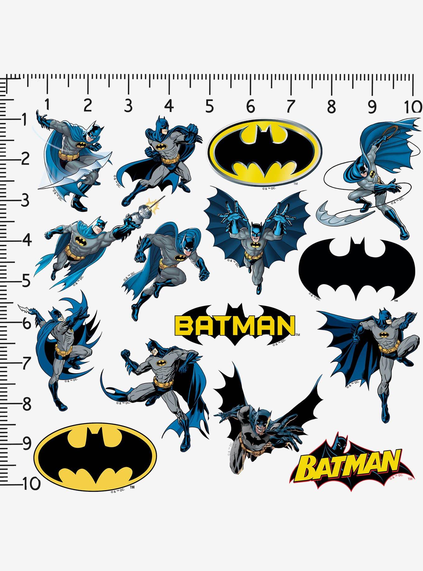 DC Comics Batman Character Poses 100ct Vinyl Stickers Variety Pack, , hi-res