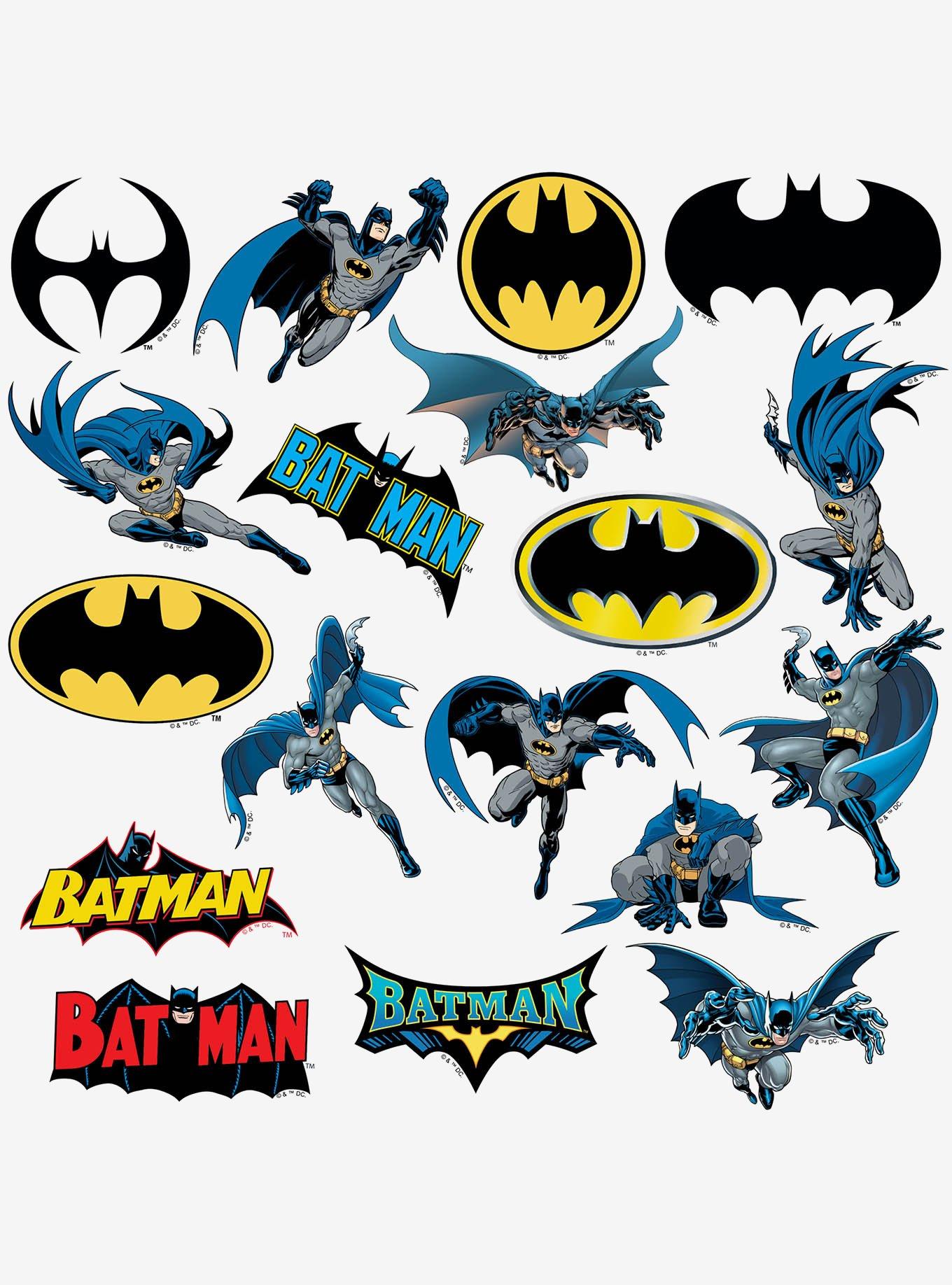 DC Comics Batman Character Poses 100ct Vinyl Stickers Variety Pack, , alternate