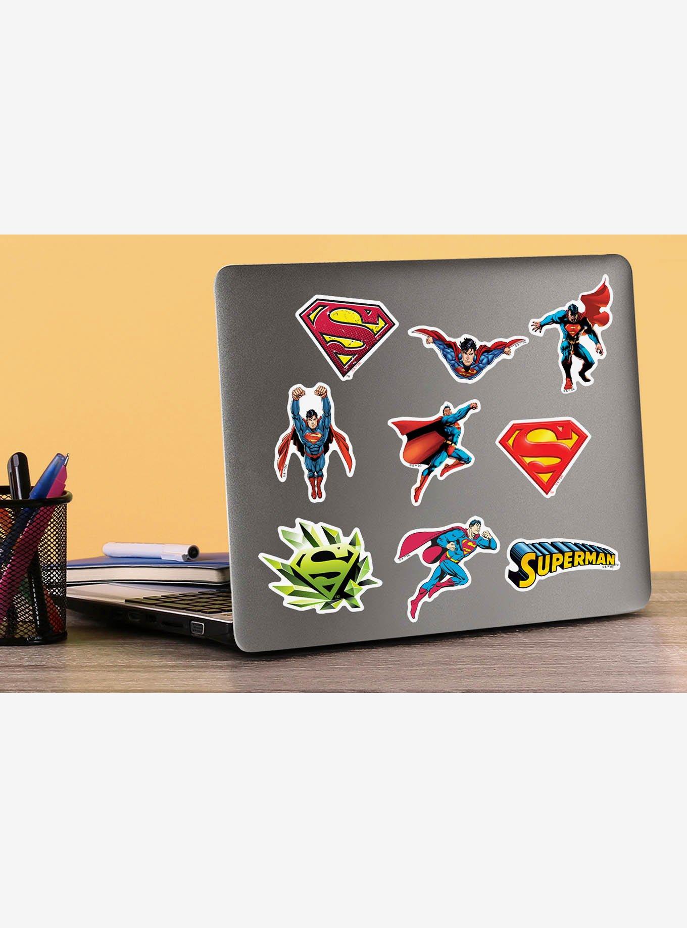 DC Comics Superman Character Poses 100ct Vinyl Stickers Variety Pack, , alternate