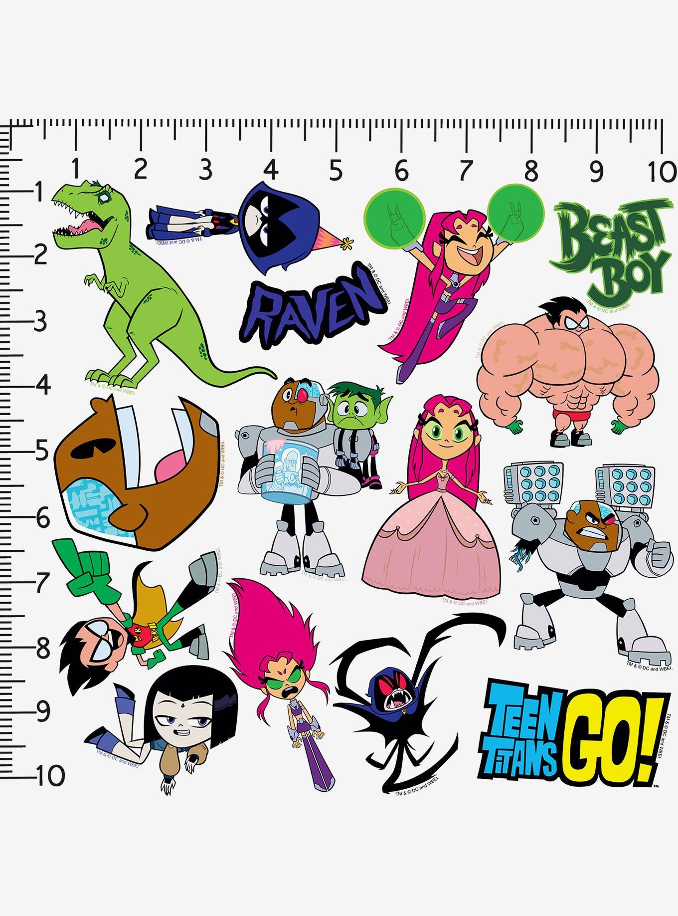 Teen Titans Go! 100ct Vinyl Stickers Variety Pack, , hi-res