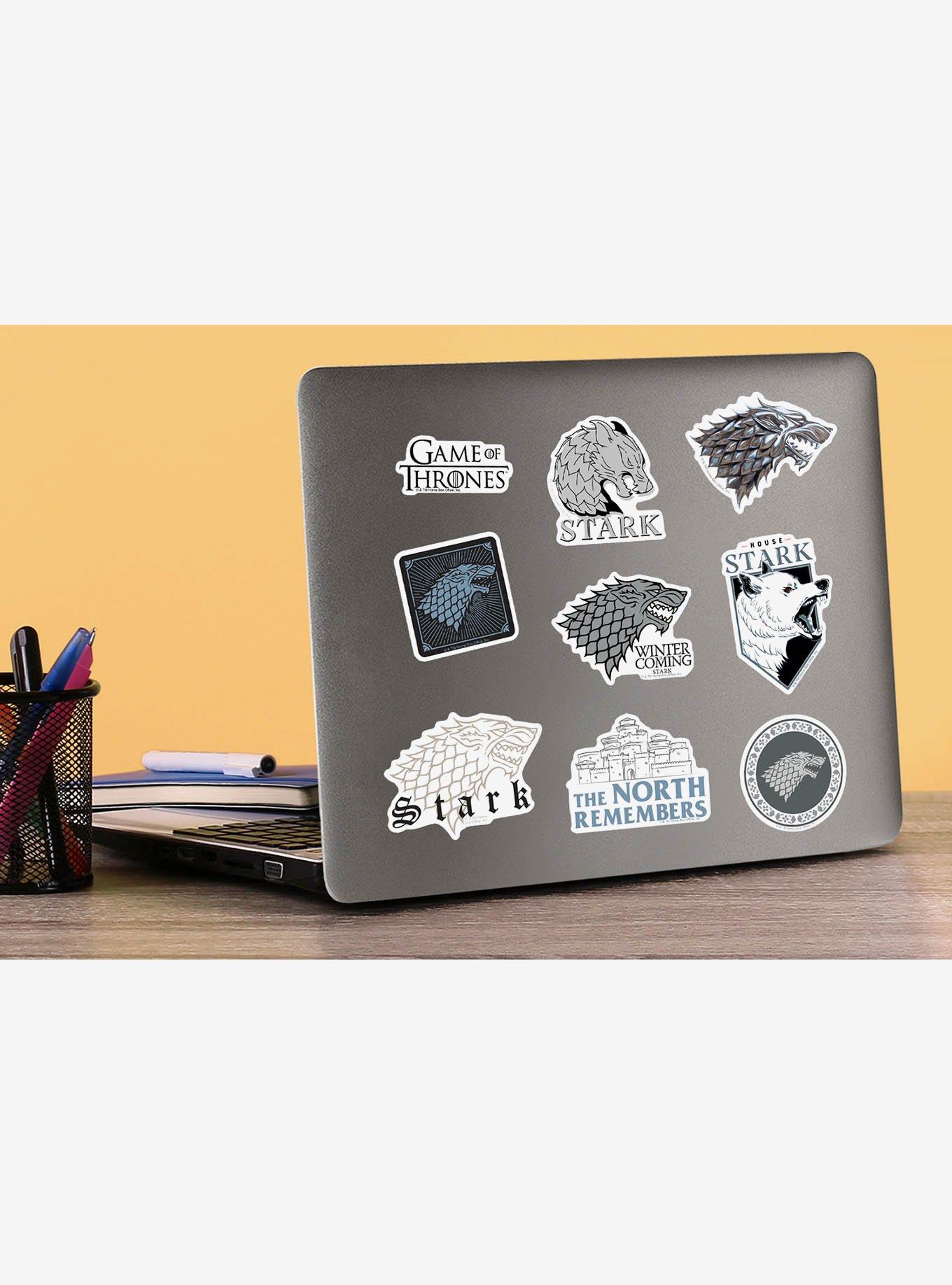 Game of Thrones House Stark 100ct Vinyl Stickers Variety Pack, , alternate