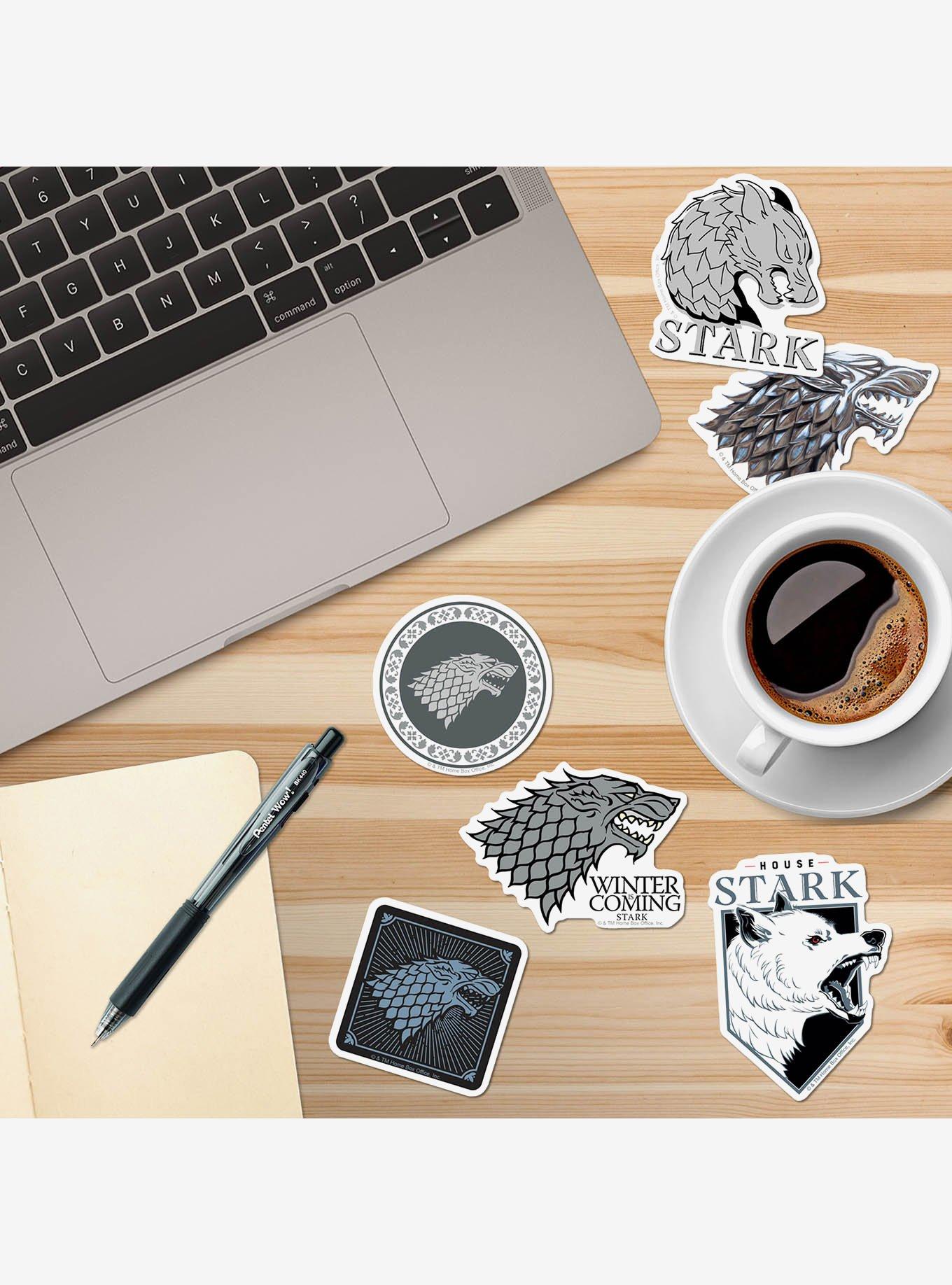 Game of Thrones House Stark 100ct Vinyl Stickers Variety Pack, , alternate
