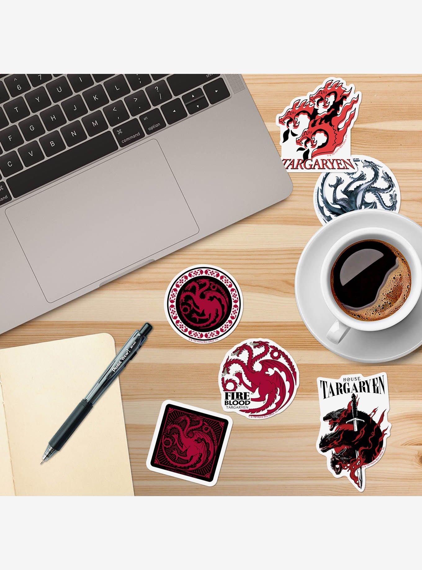 Game of Thrones House Targaryen 100ct Vinyl Stickers Variety Pack, , alternate