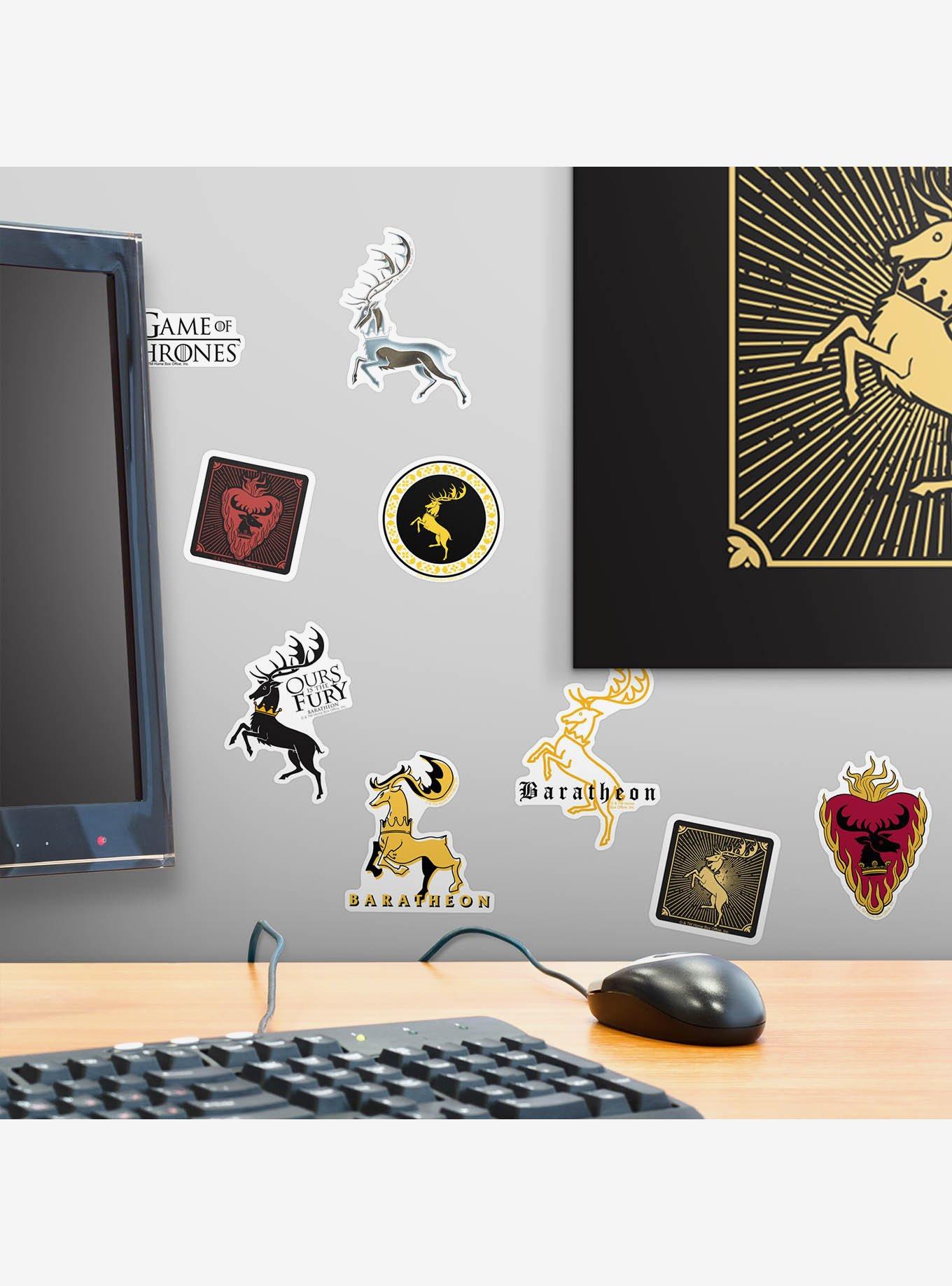 Game of Thrones House Baratheon 100ct Vinyl Stickers Variety Pack, , alternate