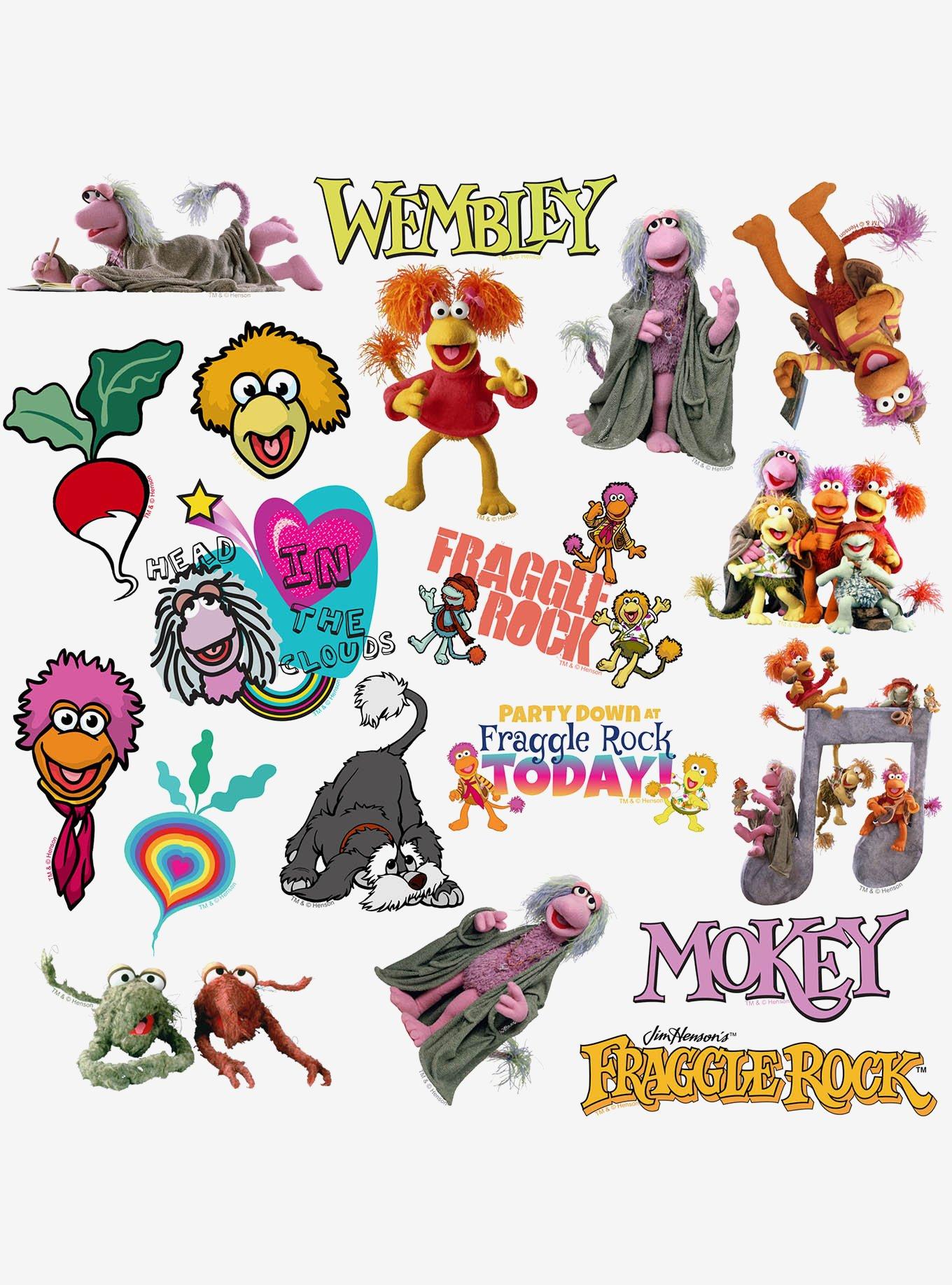 Fraggle Rock 100ct Vinyl Stickers Variety Pack, , alternate