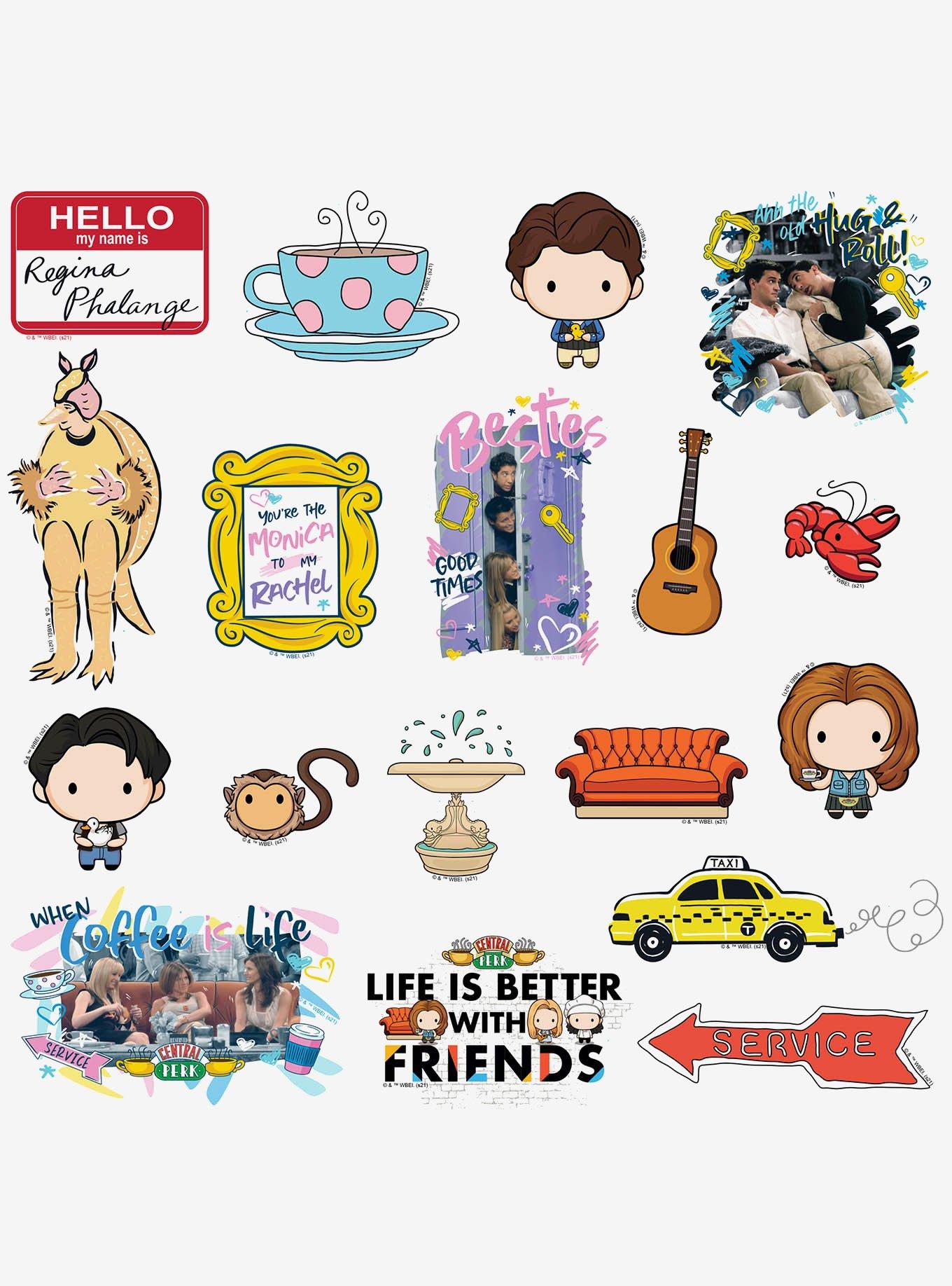 Friends 100ct Vinyl Stickers Variety Pack, , alternate