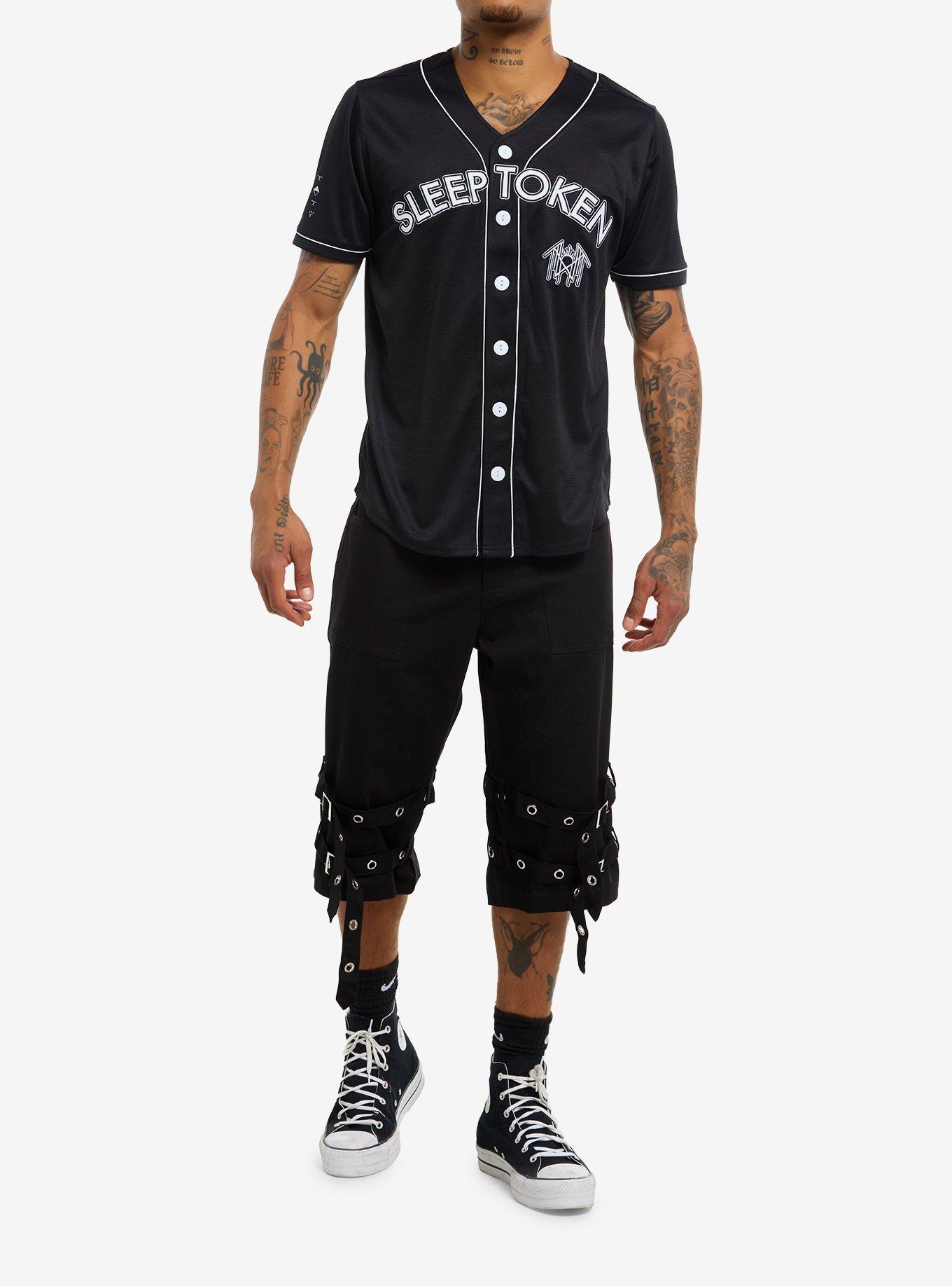 Sleep Token Baseball Jersey, BLACK, alternate
