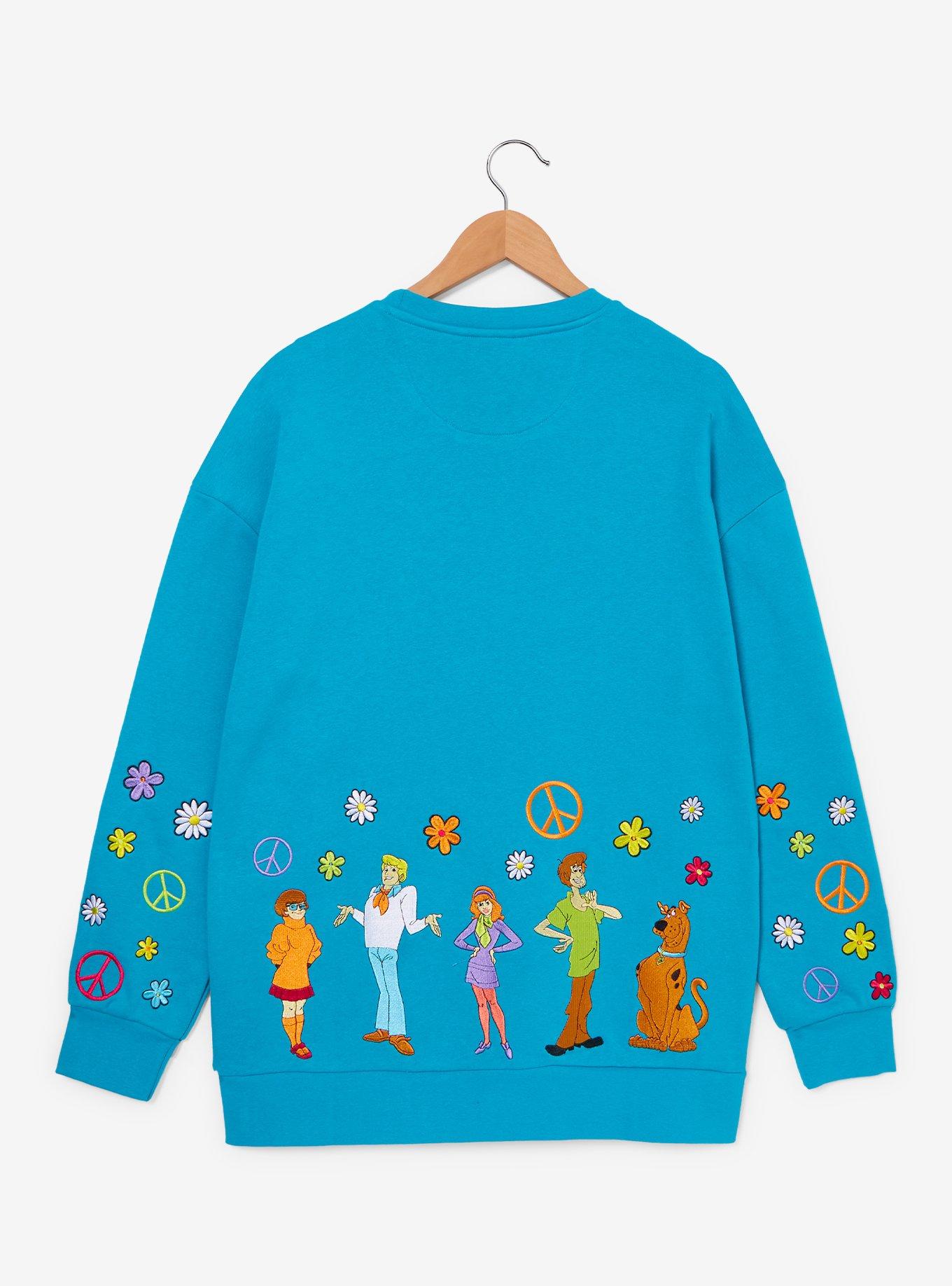 Scooby-Doo! Mystery Gang Embroidered Crewneck - BoxLunch Exclusive, , hi-res