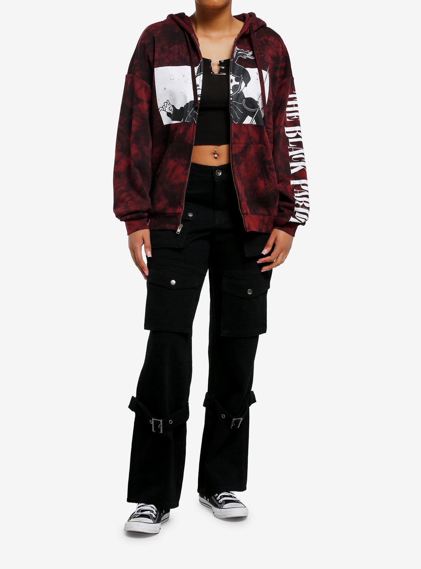 My Chemical Romance The Black Parade Red Tie-Dye Hoodie, , hi-res