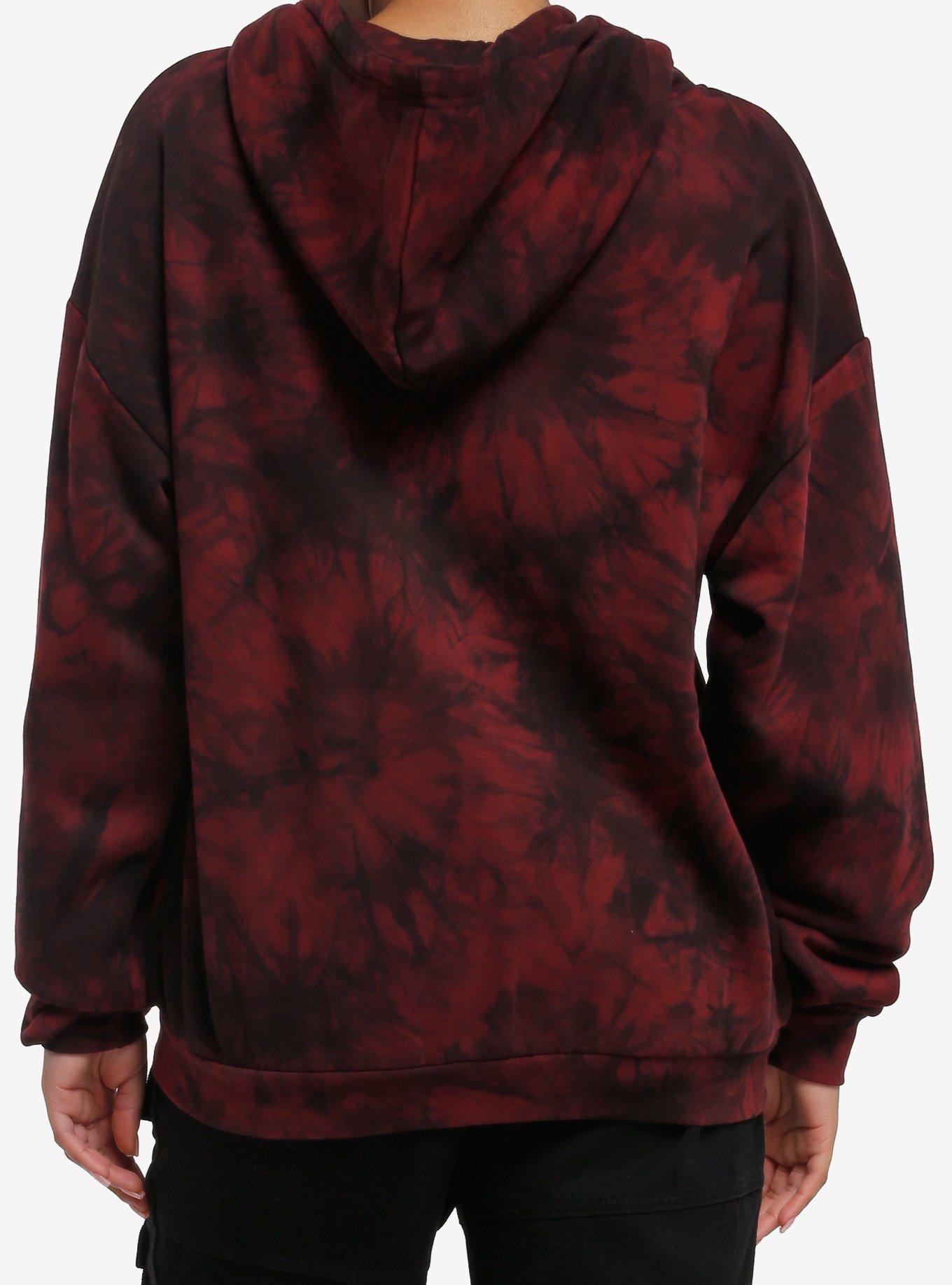 My Chemical Romance The Black Parade Red Tie-Dye Hoodie, RED, alternate