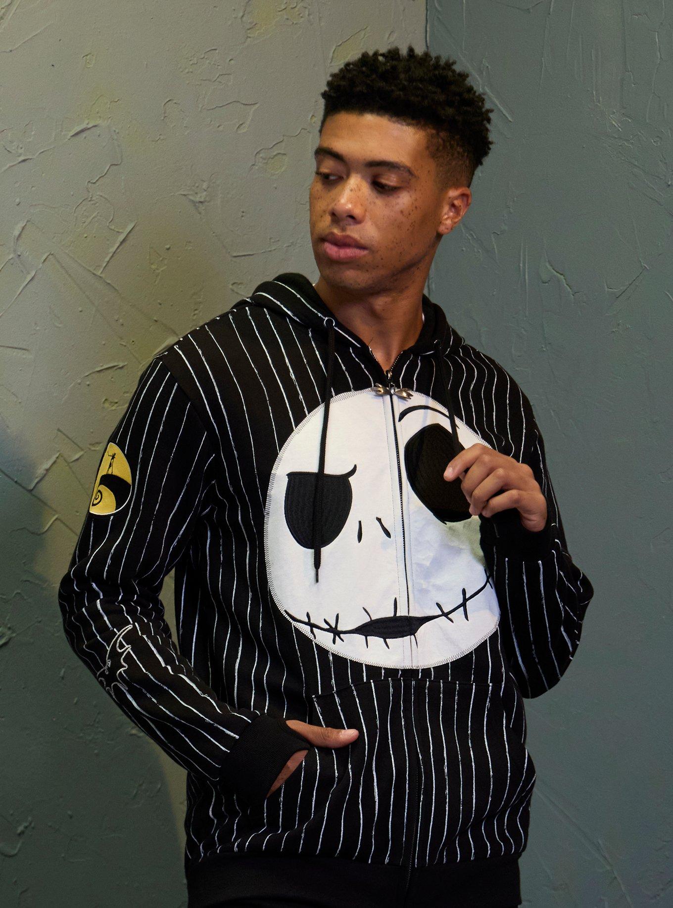 Our Universe The Nightmare Before Christmas Jack Stripe Hoodie, , hi-res