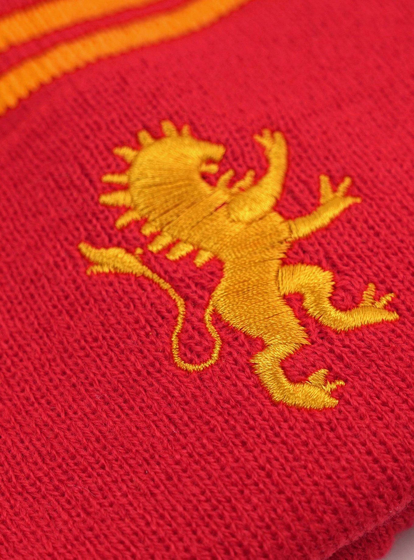 Harry Potter Gryffindor Pom Knit Beanie, , alternate