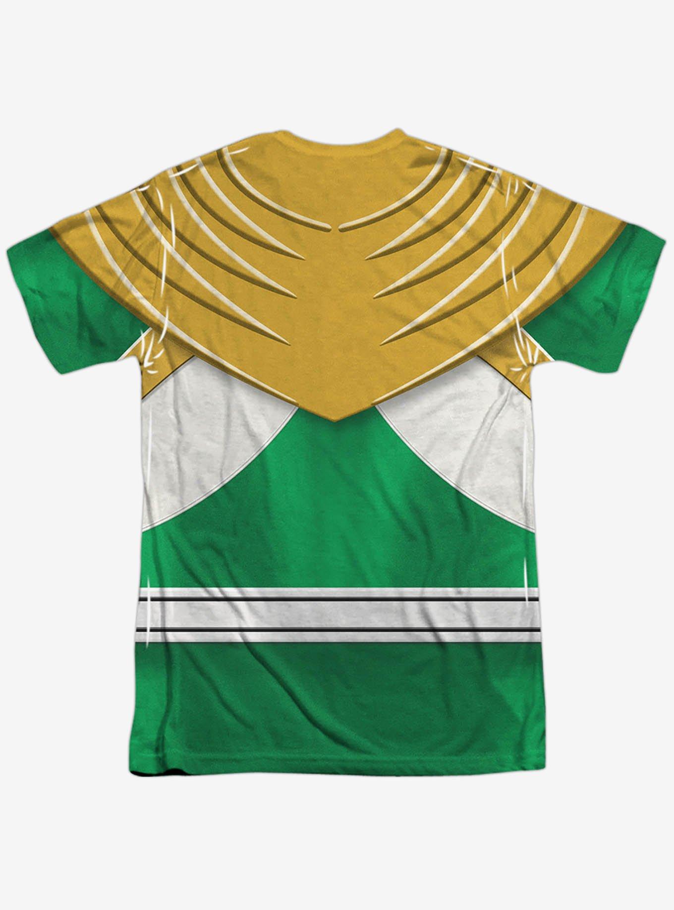 Mighty Morphin' Power Rangers Green Ranger Sublimated T-Shirt, MULTI, alternate