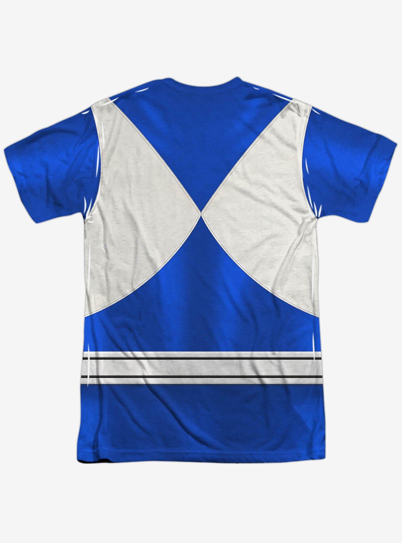 Mighty Morphin' Power Rangers Blue Ranger Sublimated T-Shirt, MULTI, alternate