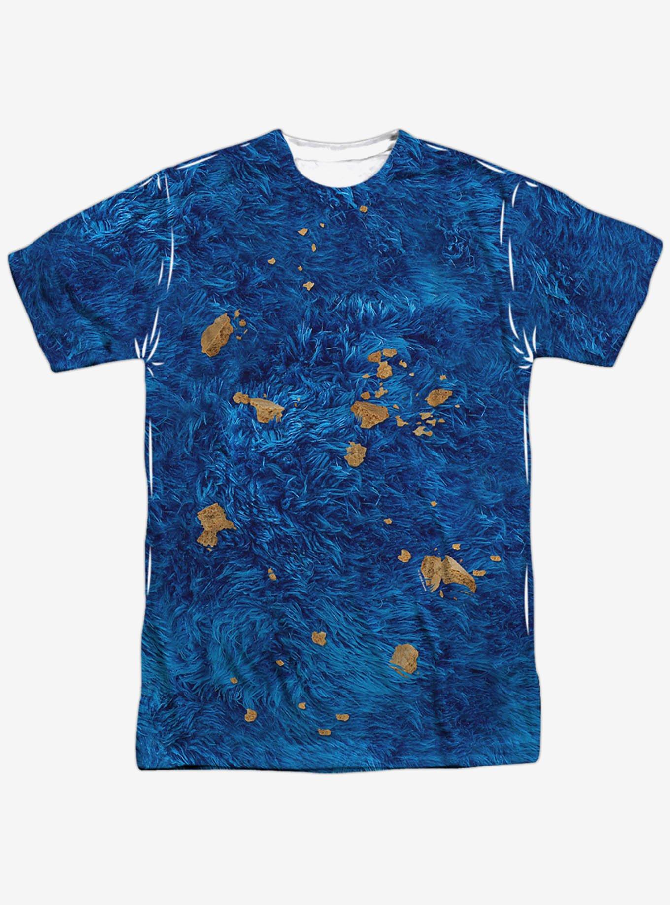 Sesame Street Cookie Monster Costume Sublimated T-Shirt, , hi-res