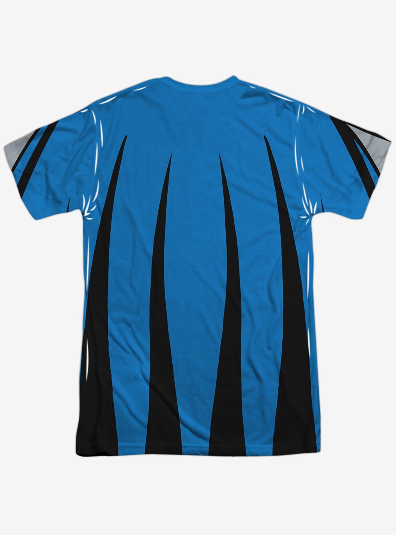 DC Comics Batman The Animated Series Batgirl Costume Sublimated T-Shirt, MULTI, alternate