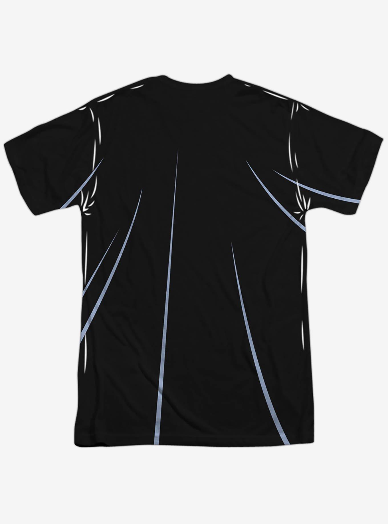 DC Comics Teen Titans Go! Robin Costume Sublimated T-Shirt, MULTI, alternate