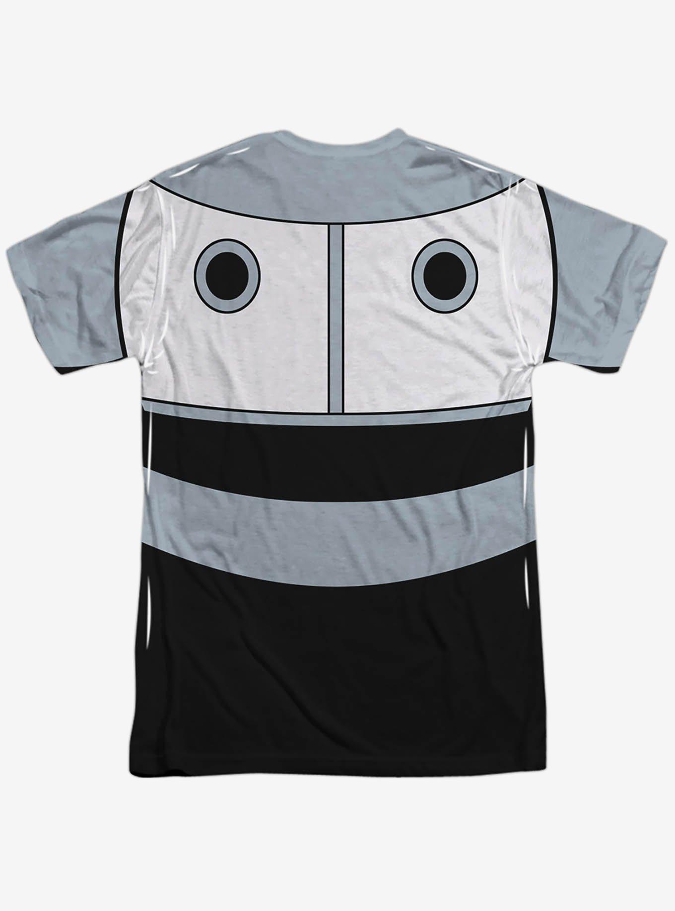DC Comics Teen Titans Go! Cyborg Costume Sublimated T-Shirt, MULTI, alternate