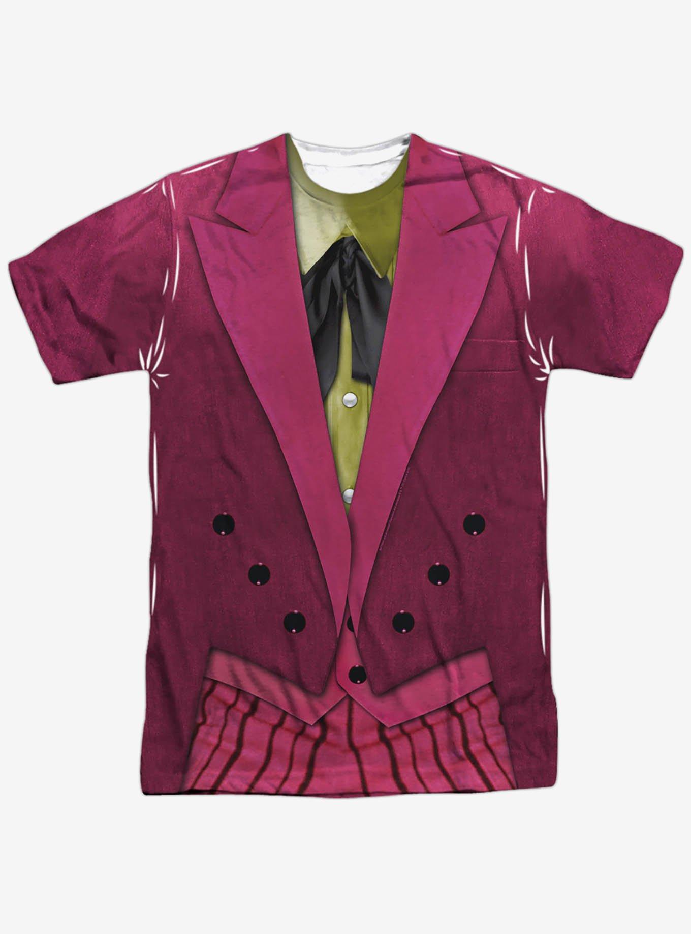 DC Comics Batman Classic TV Joker Costume Sublimated T-Shirt, , hi-res