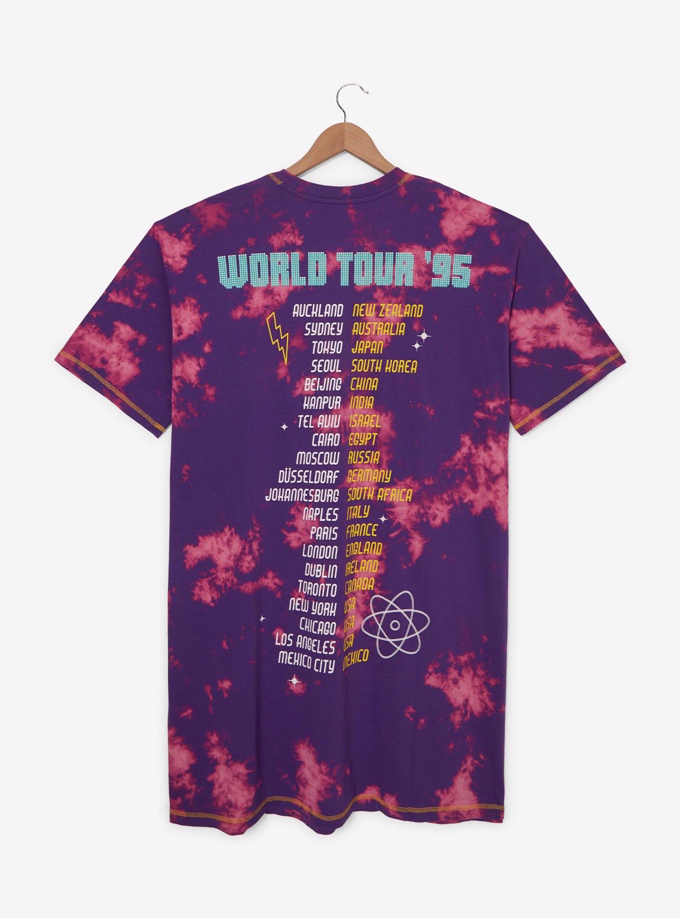 Disney A Goofy Movie Powerline Tie-Dye Plus Size T-Shirt Dress - BoxLunch Exclusive, , hi-res