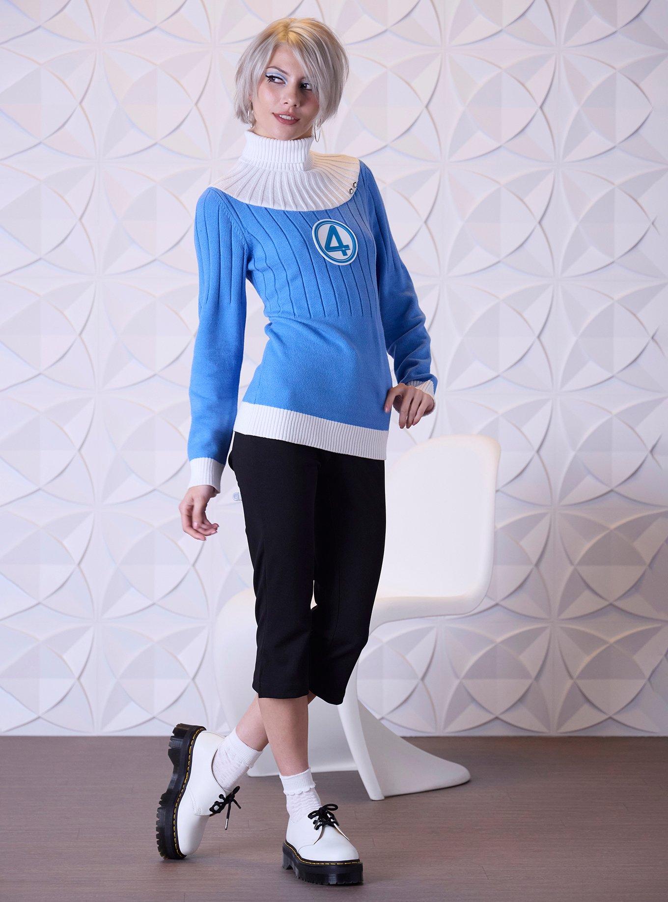 Her Universe Marvel The Fantastic Four: First Steps Sue Storm Uniform Sweater, , hi-res