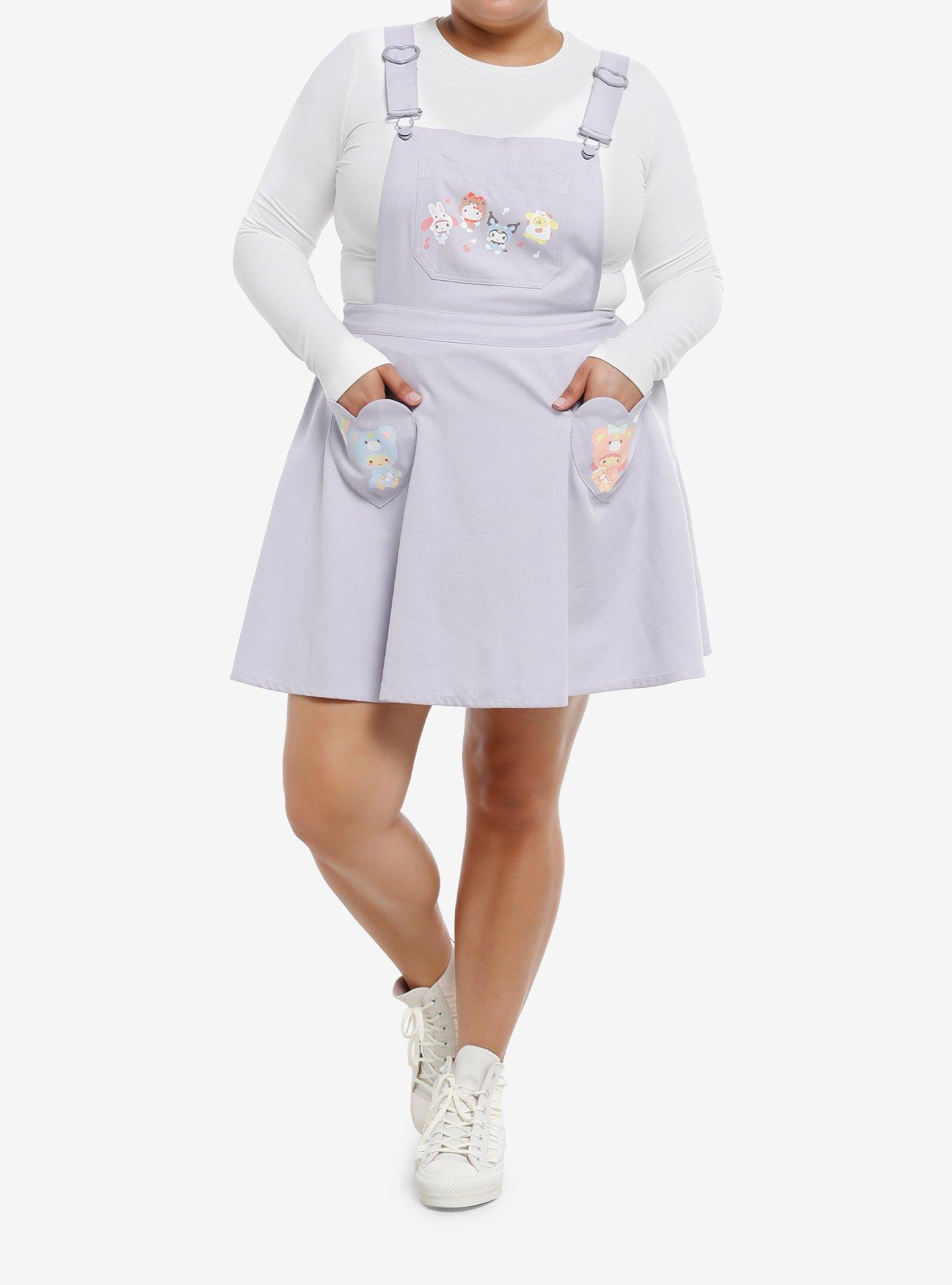 Hello Kitty And Friends Costume Heart Skirtall Plus Size, , hi-res