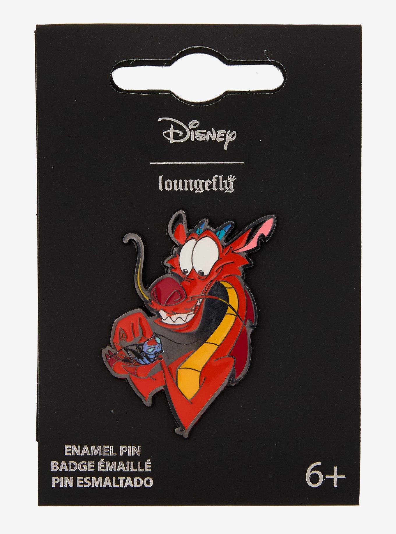Loungefly Disney Mulan Mushu Cri-Kee Enamel Pin, , hi-res