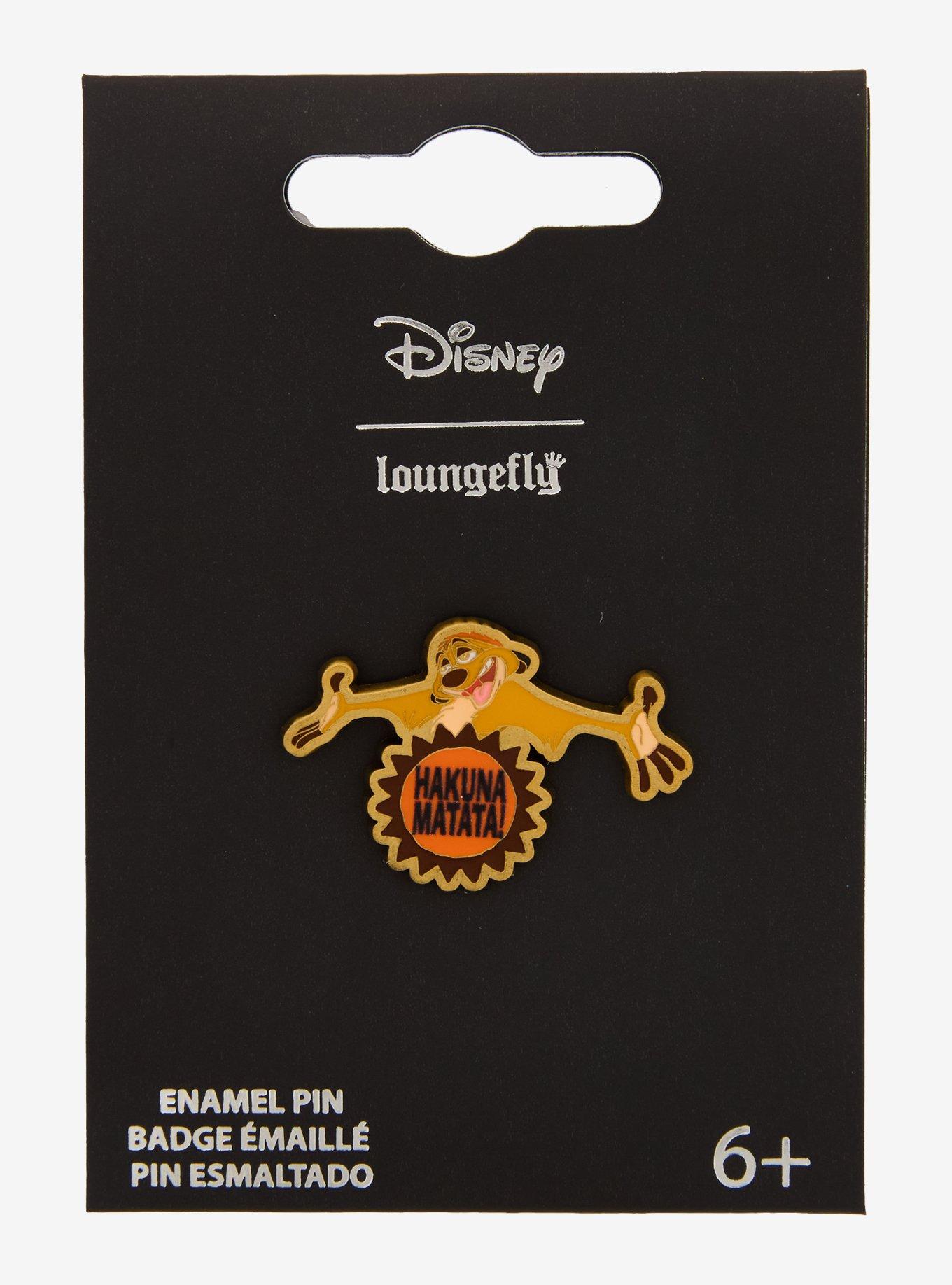 Loungefly Disney The Lion King Hakuna Matata Timon Enamel Pin, , hi-res