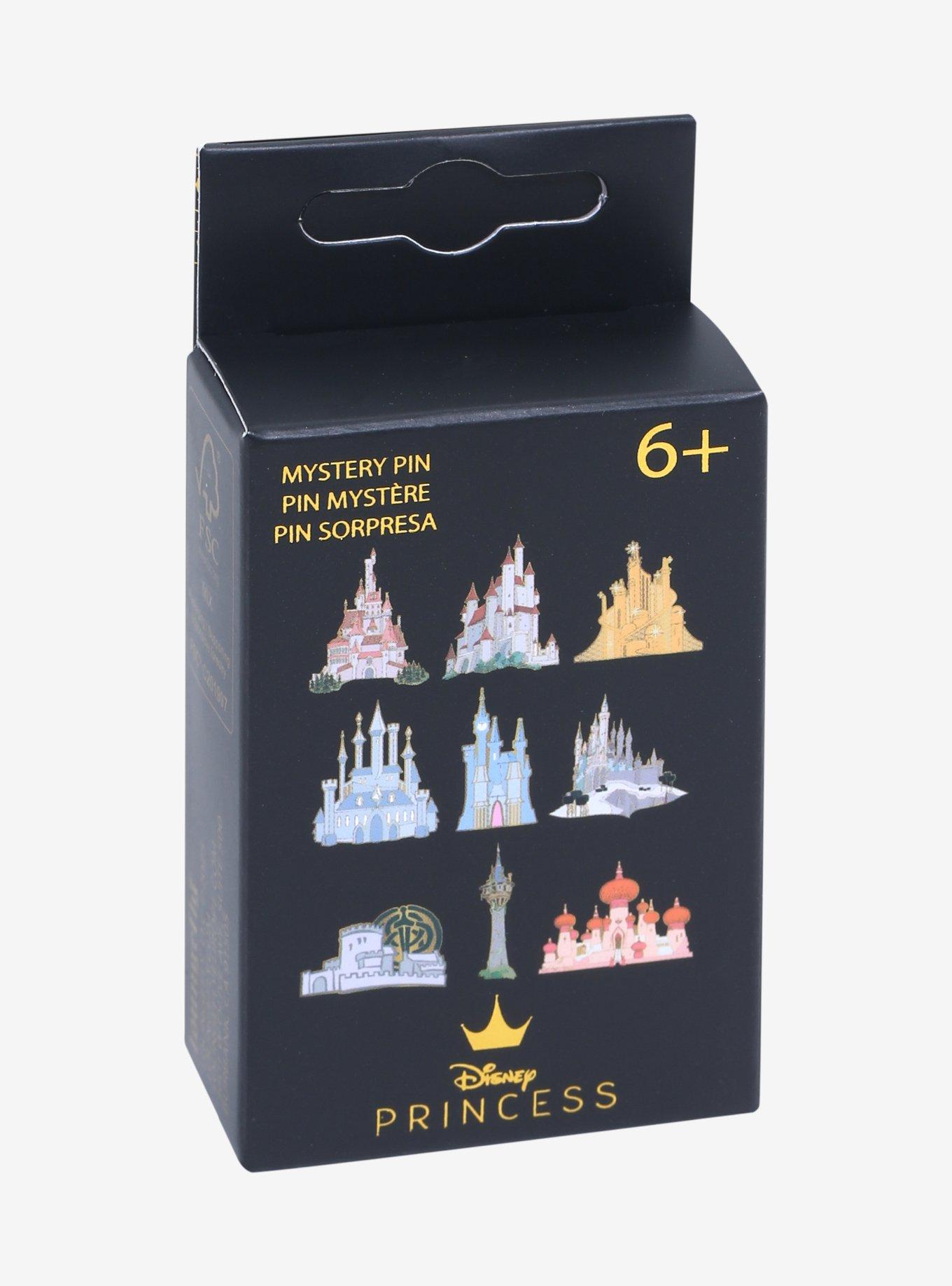 Loungefly Disney Princess Castles Blind Box Enamel Pin, , hi-res