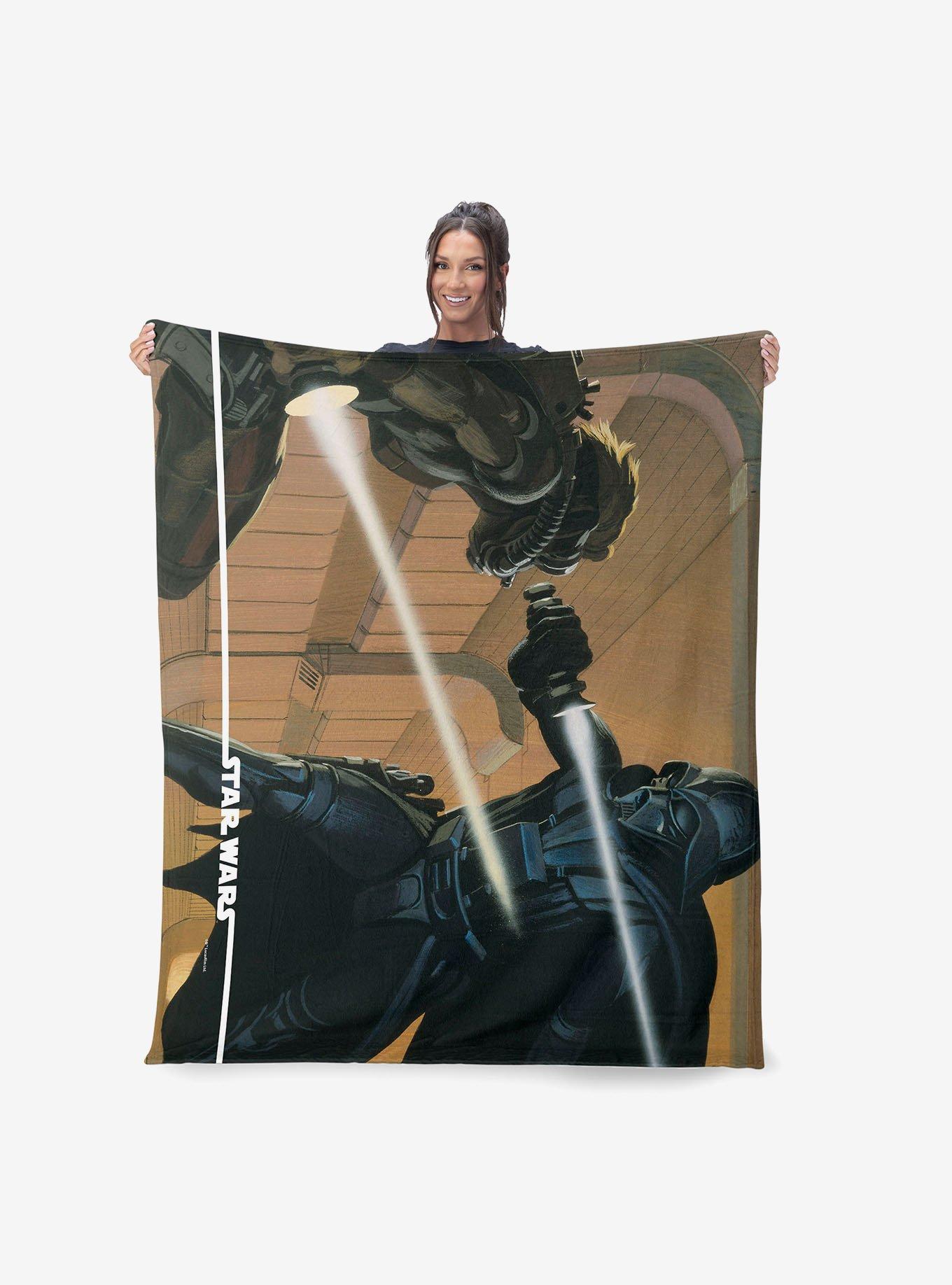 Star Wars Classic Concepts Darth Vader Silk Touch Sherpa Throw Blanket, , alternate