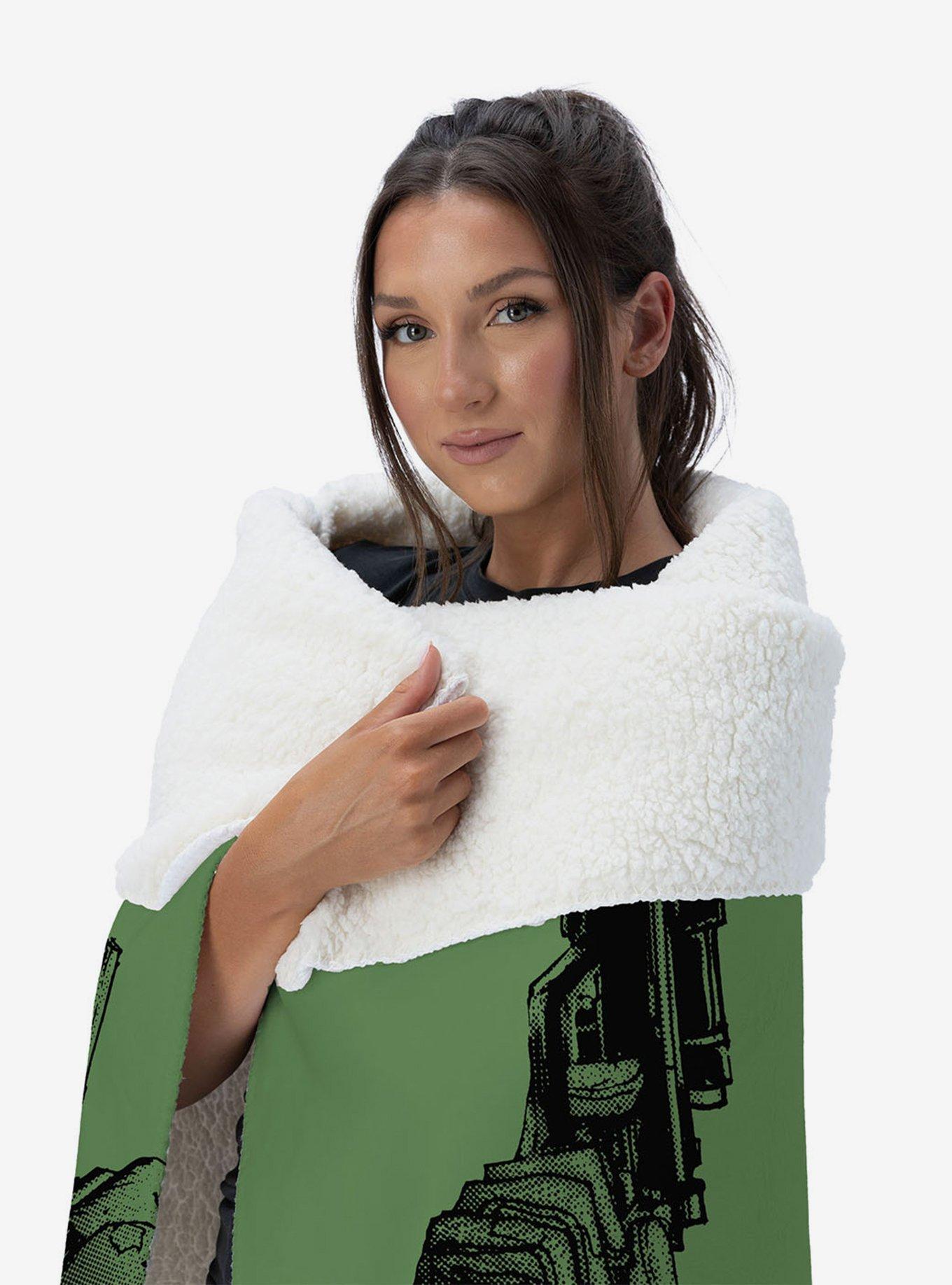 Star Wars Classic Comic Books Boba Fett Silk Touch Sherpa Throw Blanket, , hi-res