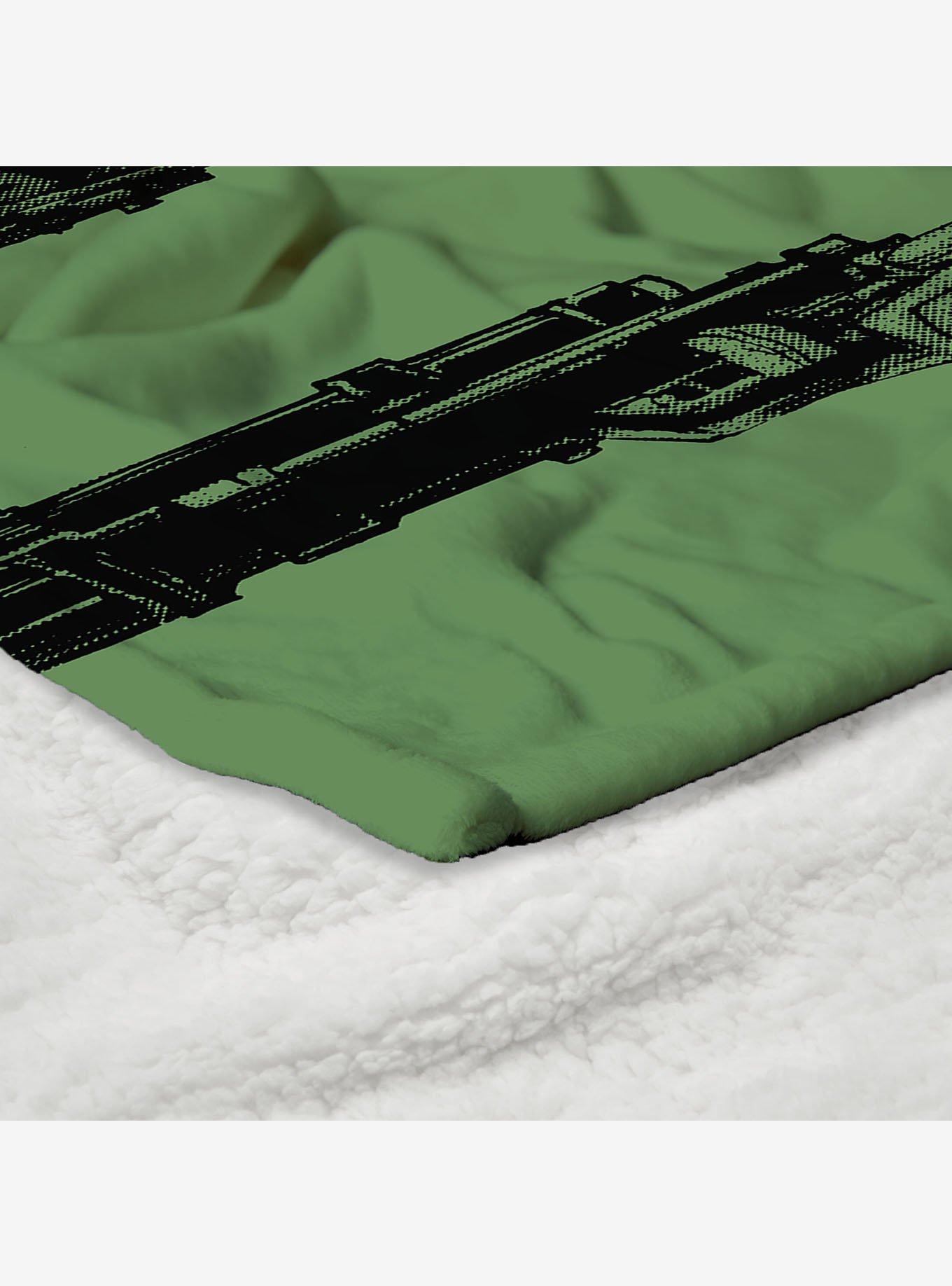 Star Wars Classic Comic Books Boba Fett Silk Touch Sherpa Throw Blanket, , alternate