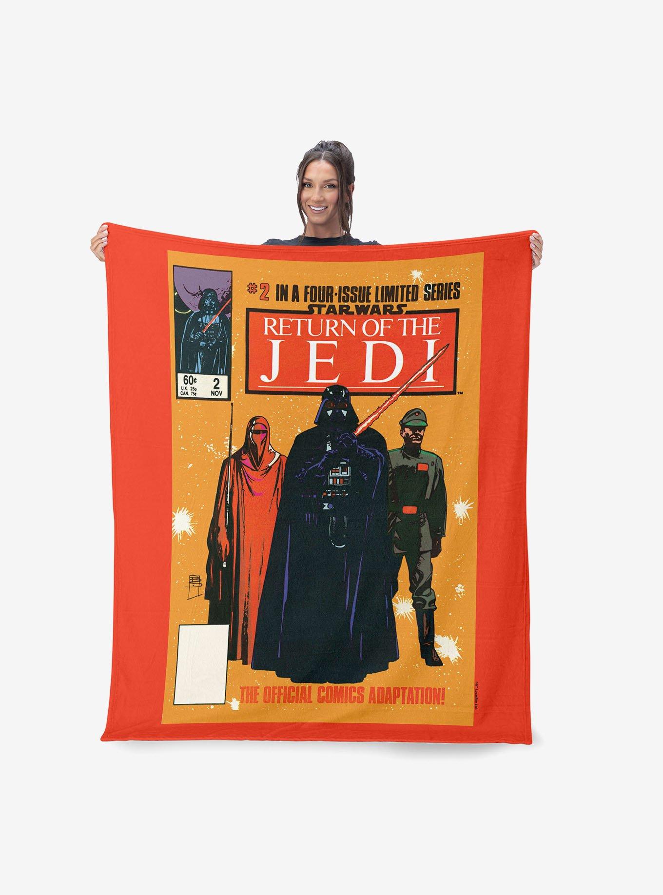 Star Wars Classic Comic Books Empire Silk Touch Sherpa Throw Blanket, , alternate