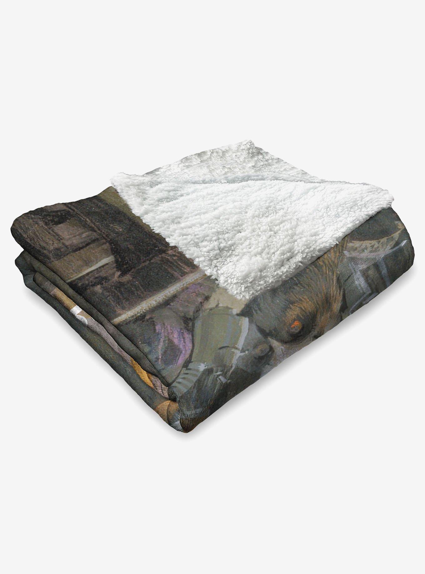 Star Wars Classic Concepts Scum & Villainy Silk Touch Sherpa Throw Blanket, , alternate