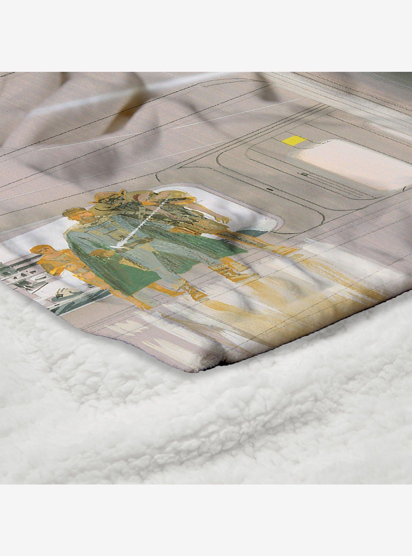 Star Wars Classic Concepts Stormtrooper Silk Touch Sherpa Throw Blanket, , alternate