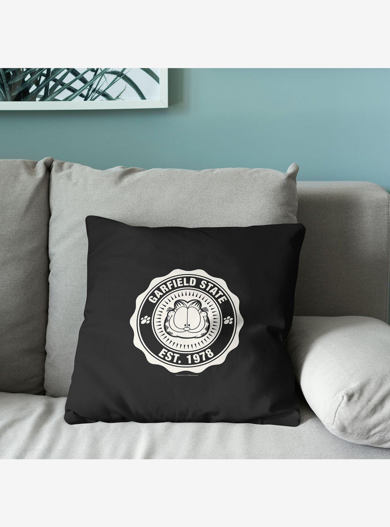Garfield State Throw Pillow, , alternate