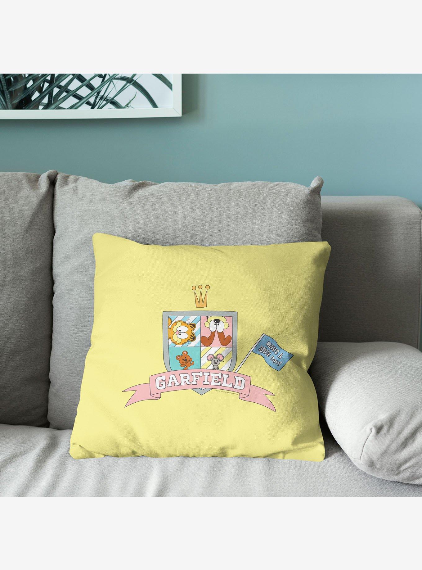 Garfield Nice Day Garf Throw Pillow, , alternate