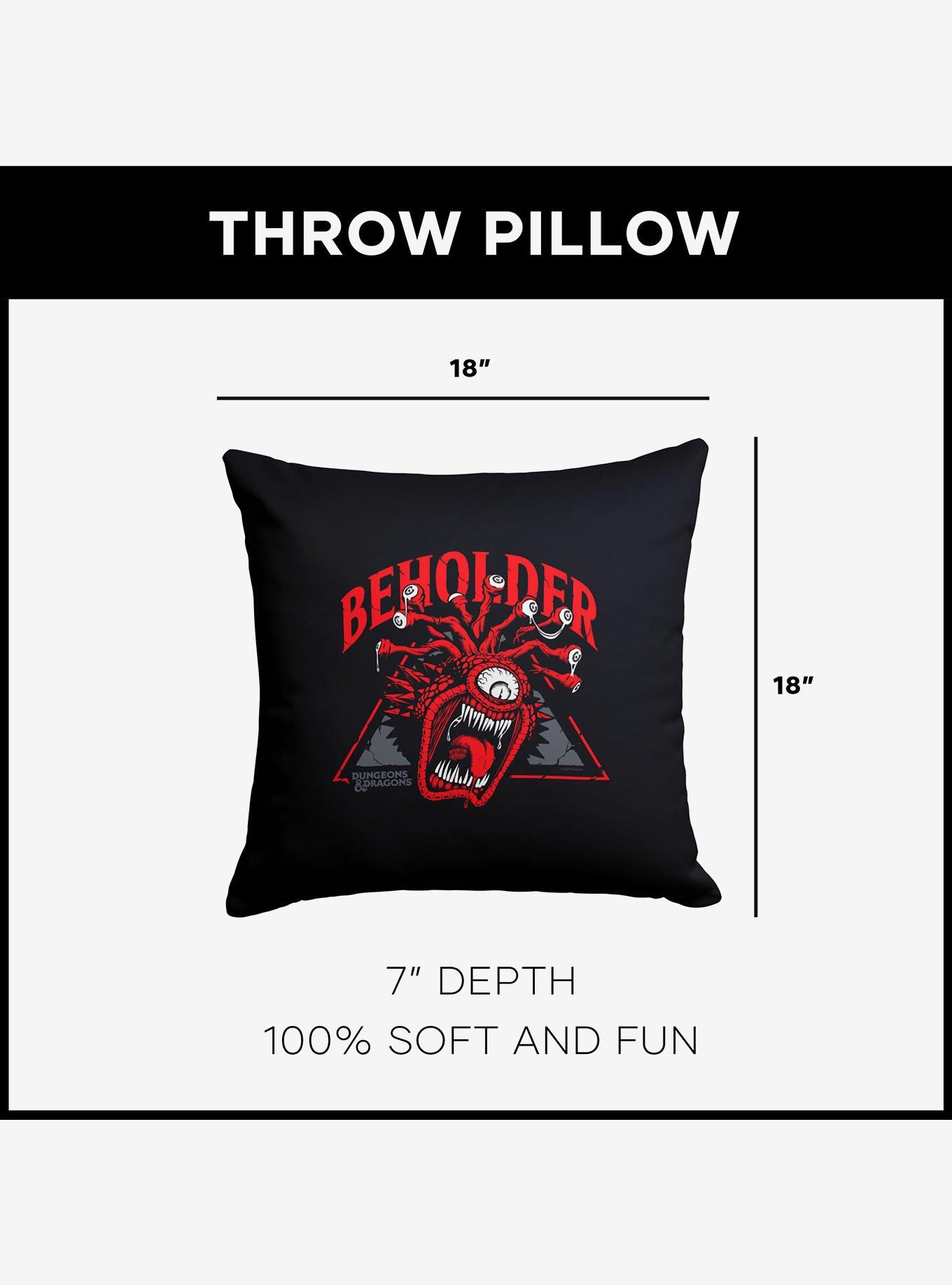 Dungeons & Dragons Beholder Throw Pillow, , alternate