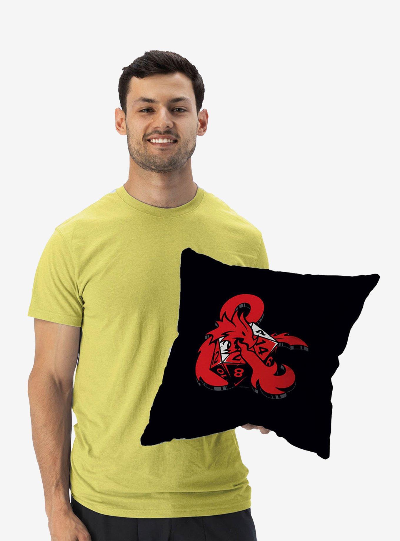 Dungeons & Dragons D&D Logo Throw Pillow, , alternate