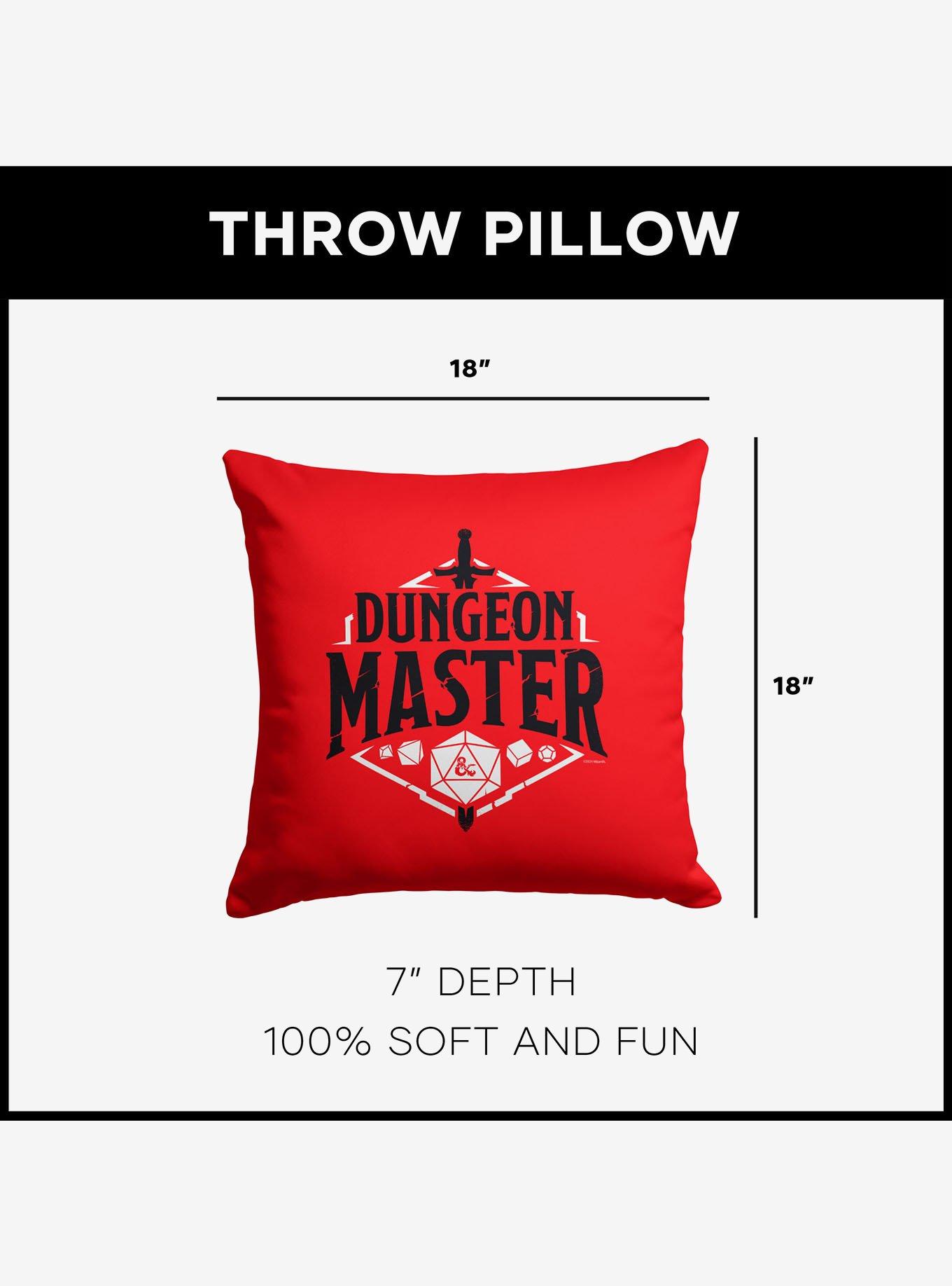 Dungeons & Dragons Dungeon Master Throw Pillow, , alternate